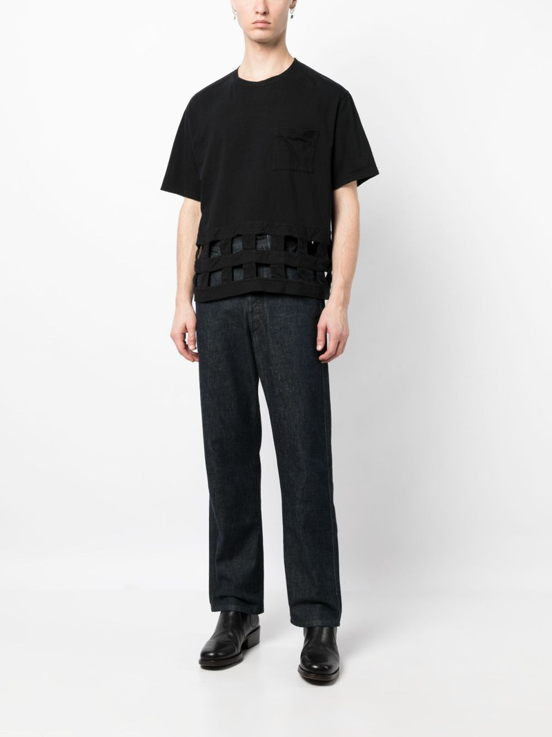 Kapital Windowpanel jersey T-shirt outlook