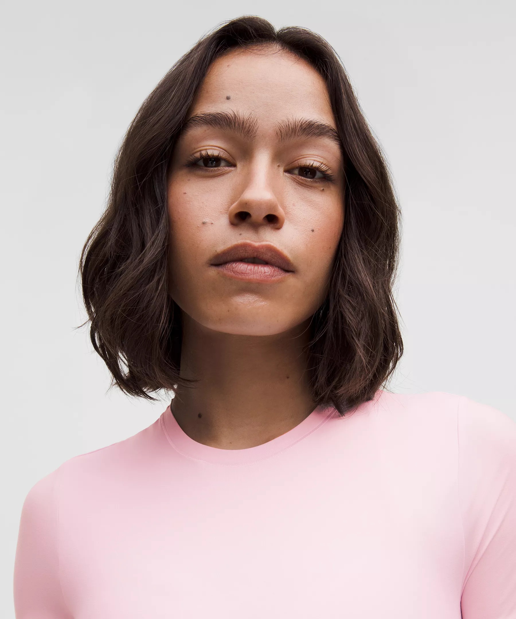 Wundermost Ultra-Soft Nulu Crewneck Cropped T-Shirt - 4