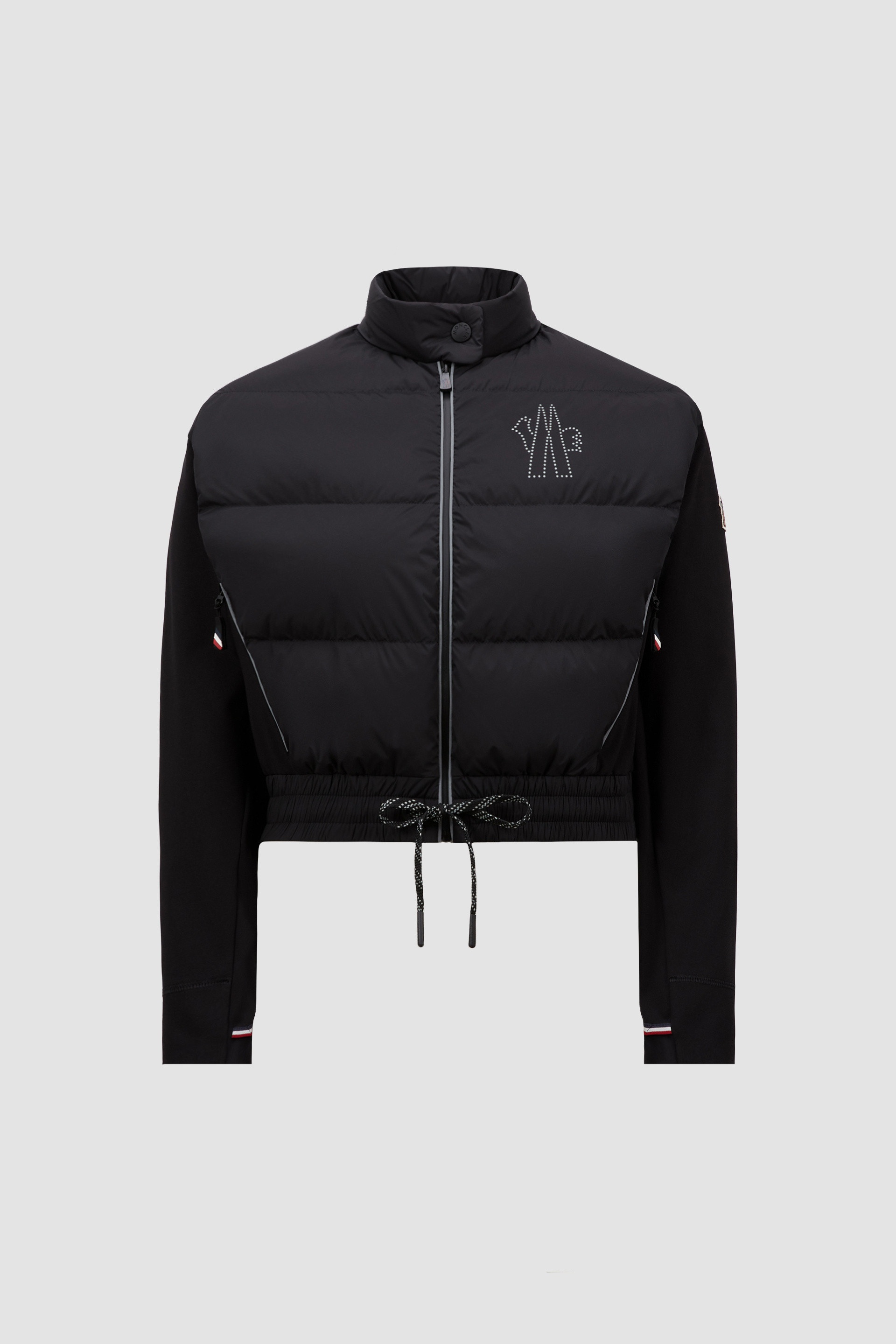 Padded Zip-Up Sweatshirt - 1