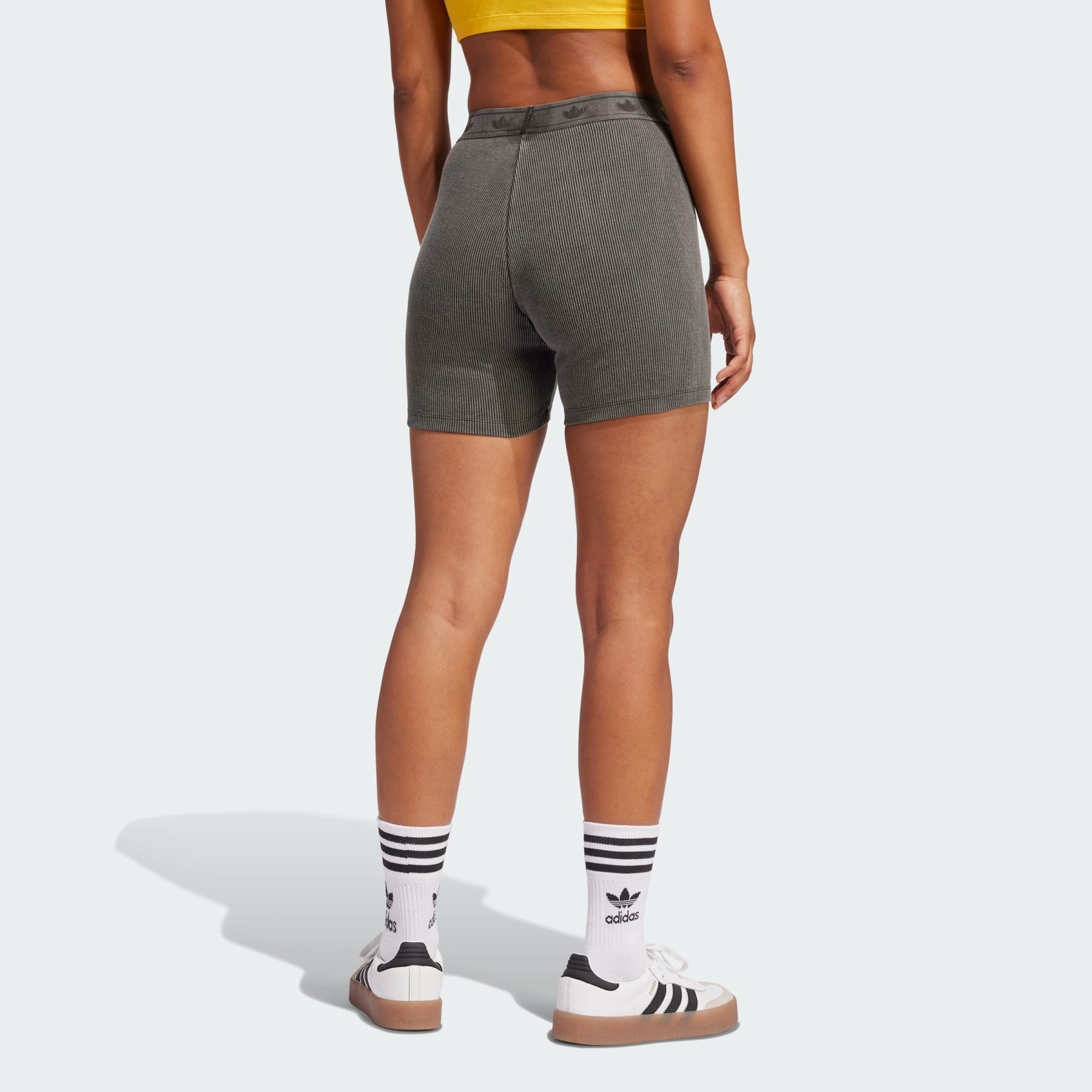 Ribbed Booty Shorts - 3