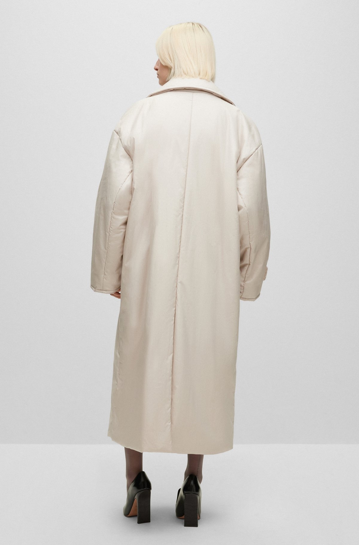 RELAXED-FIT COAT IN PADDED COTTON - 6