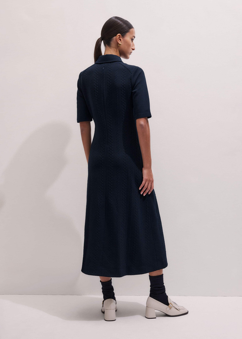 Half Zip Midi Dress 6
