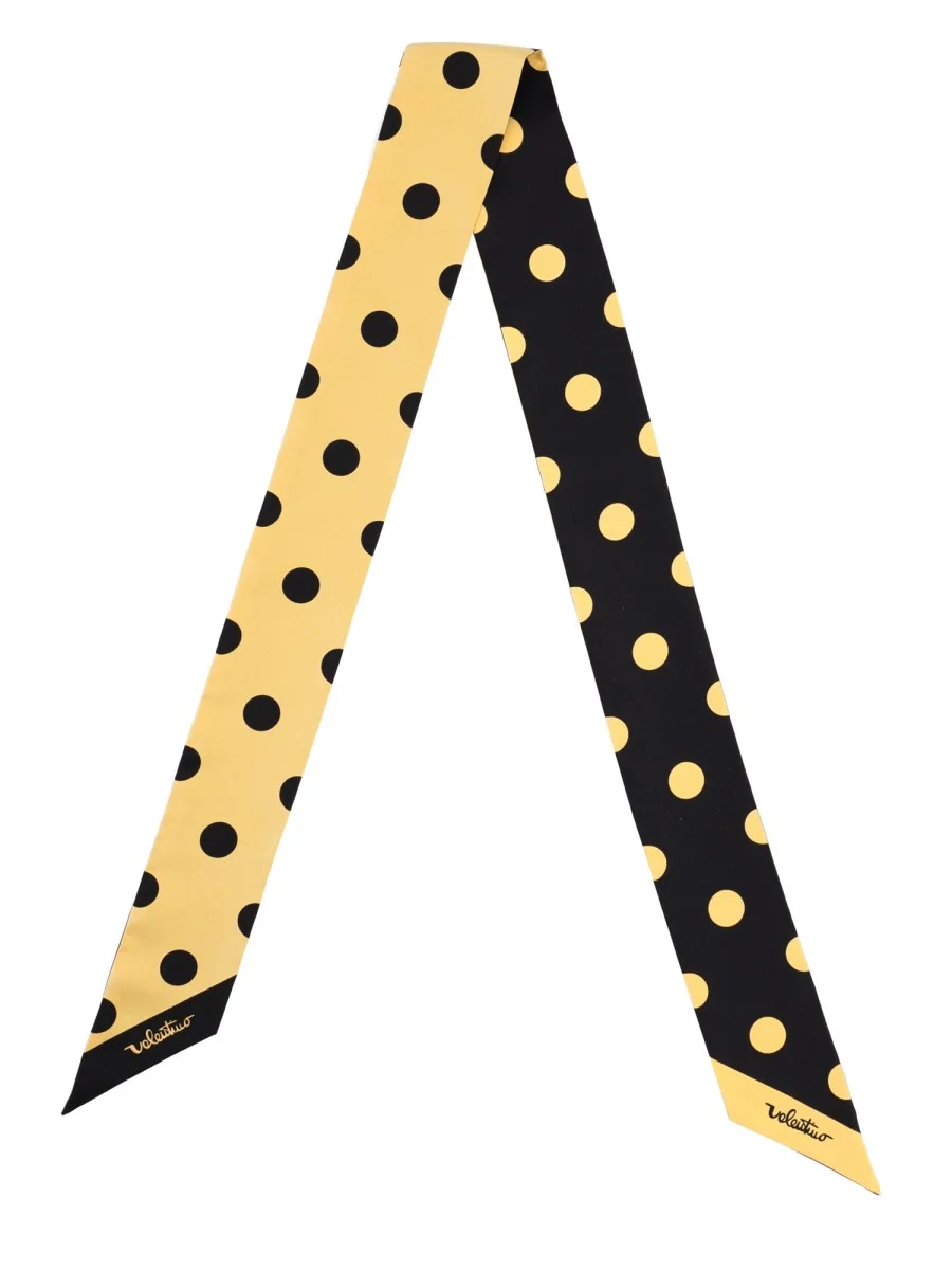 PLUSDEPOIS SILK SCARF - 1