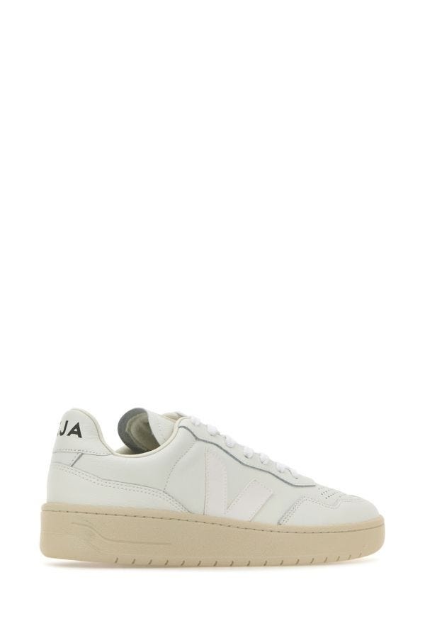 White leather V-90 sneakers - 3