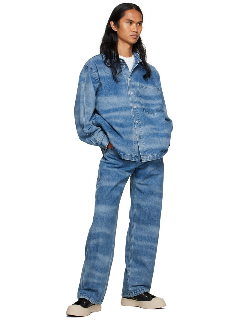 BONSAI Blue Salty Denim Shirt outlook