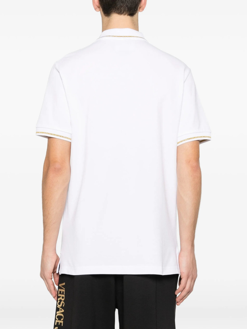 VERSACE JEANS COUTURE Versace Jeans Couture Logo-print Polo Shirt outlook