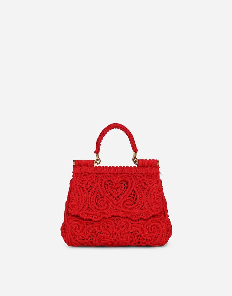 Small cordonetto lace Sicily bag - 1