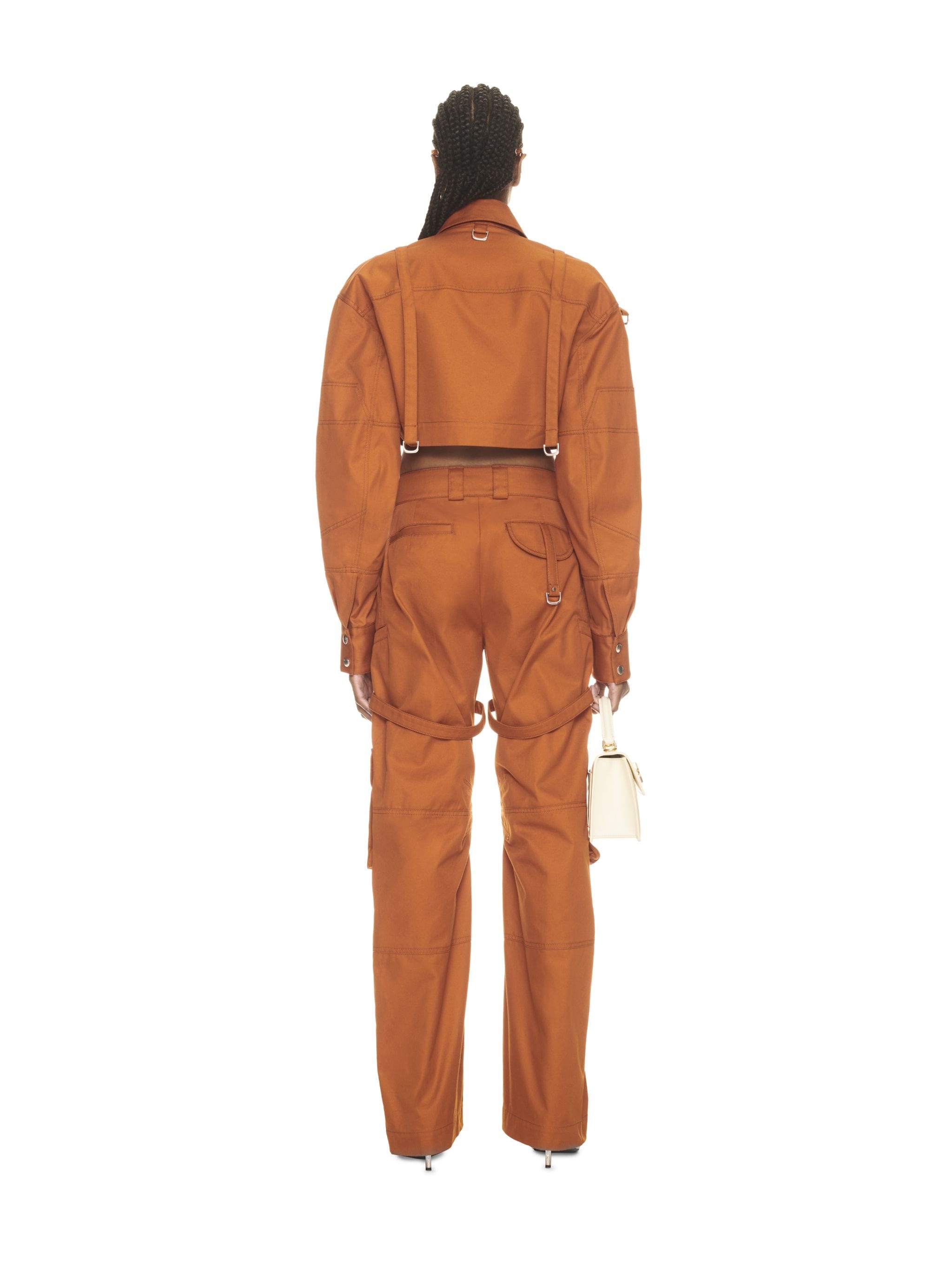 Co Cargo Pkt Over Pant Brick Red No Colo - 4