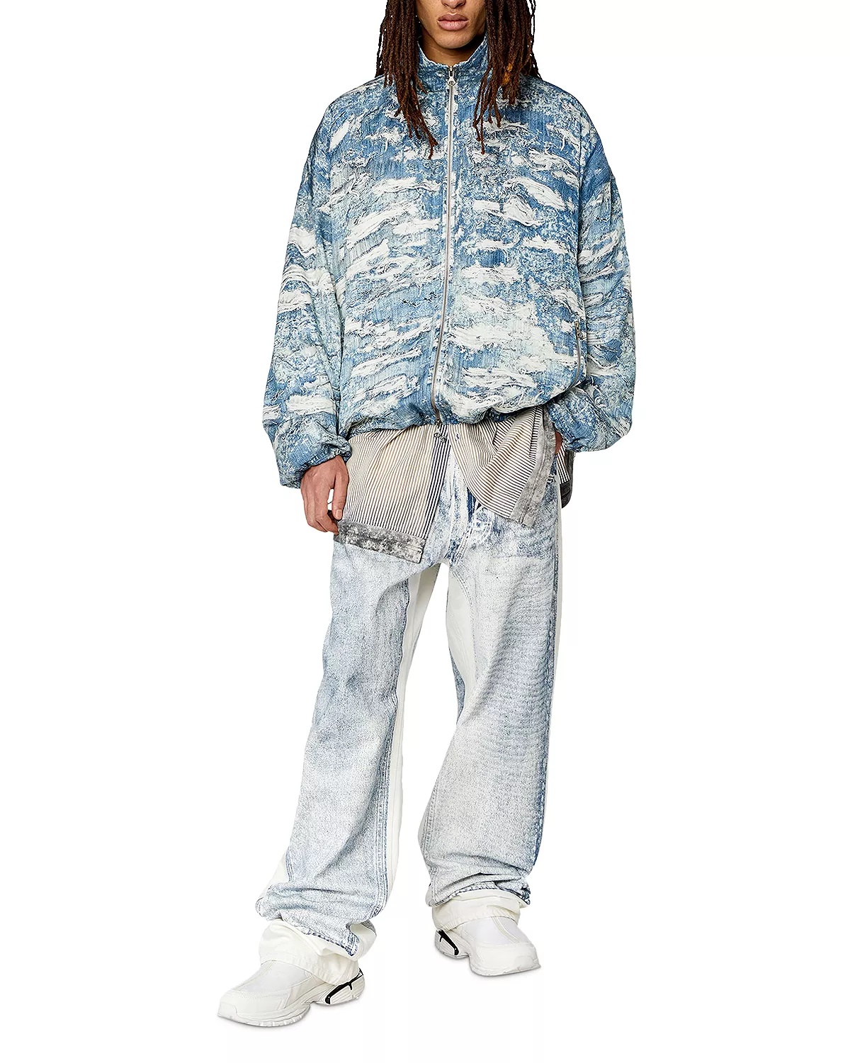 J-Alston Printed Windbreaker Jacket - 2