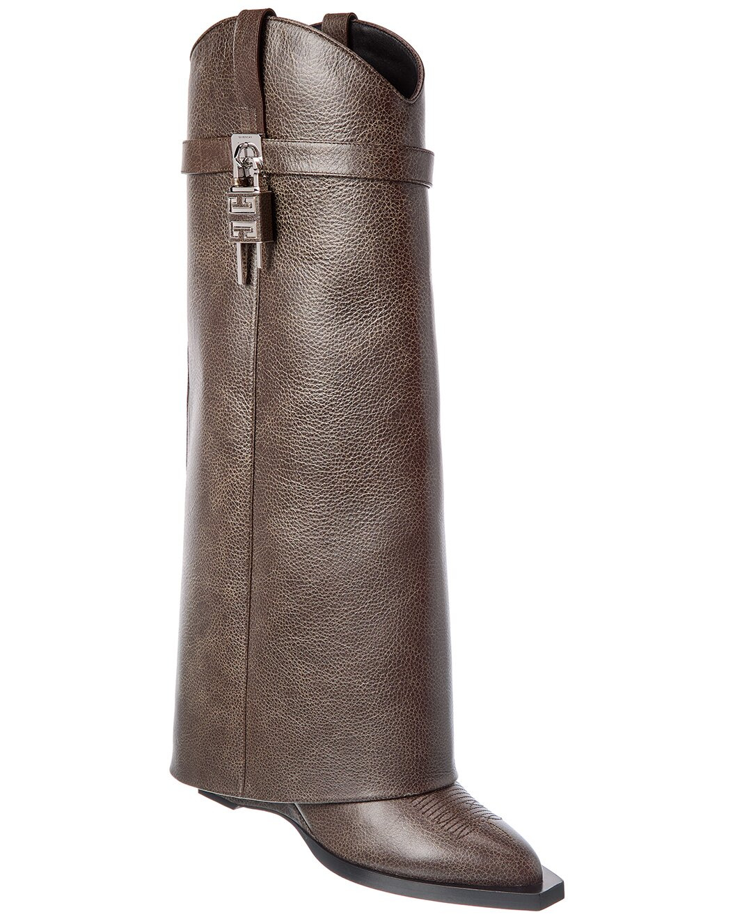 Givenchy Leather Cowboy Boot - 1