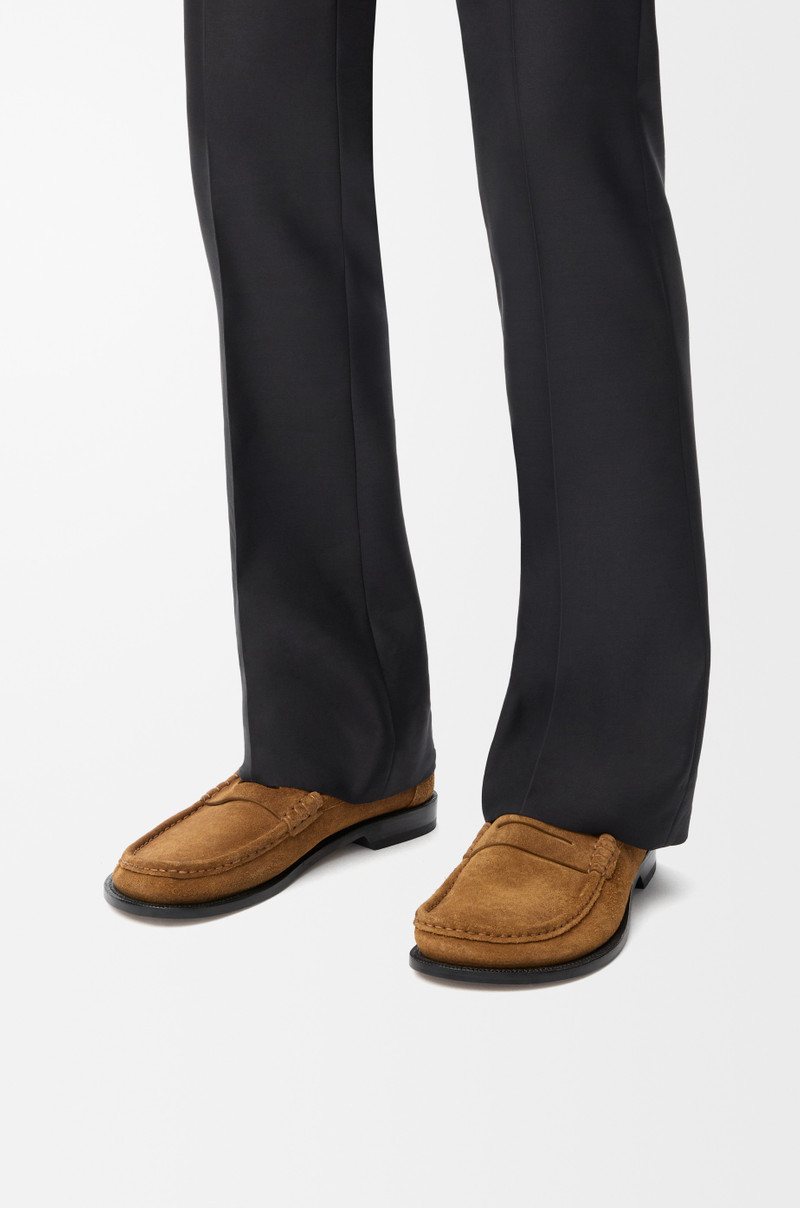 Loewe Campo loafer in suede calfskin outlook