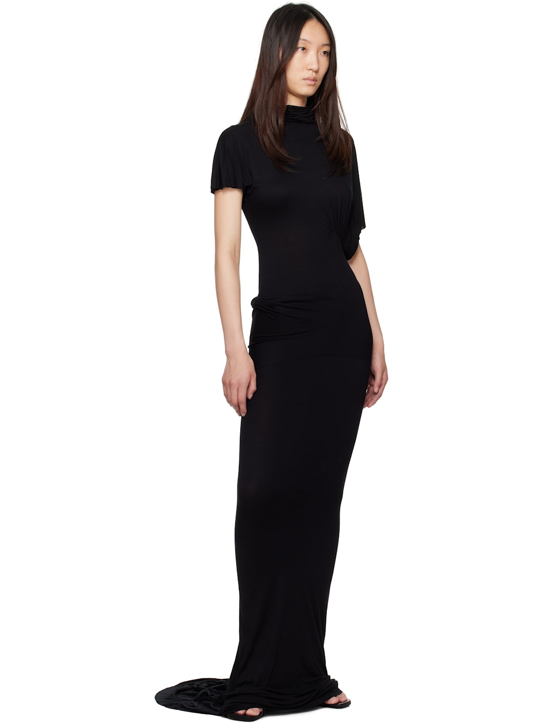 Black Hollywood Lilith Maxi Dress - 4