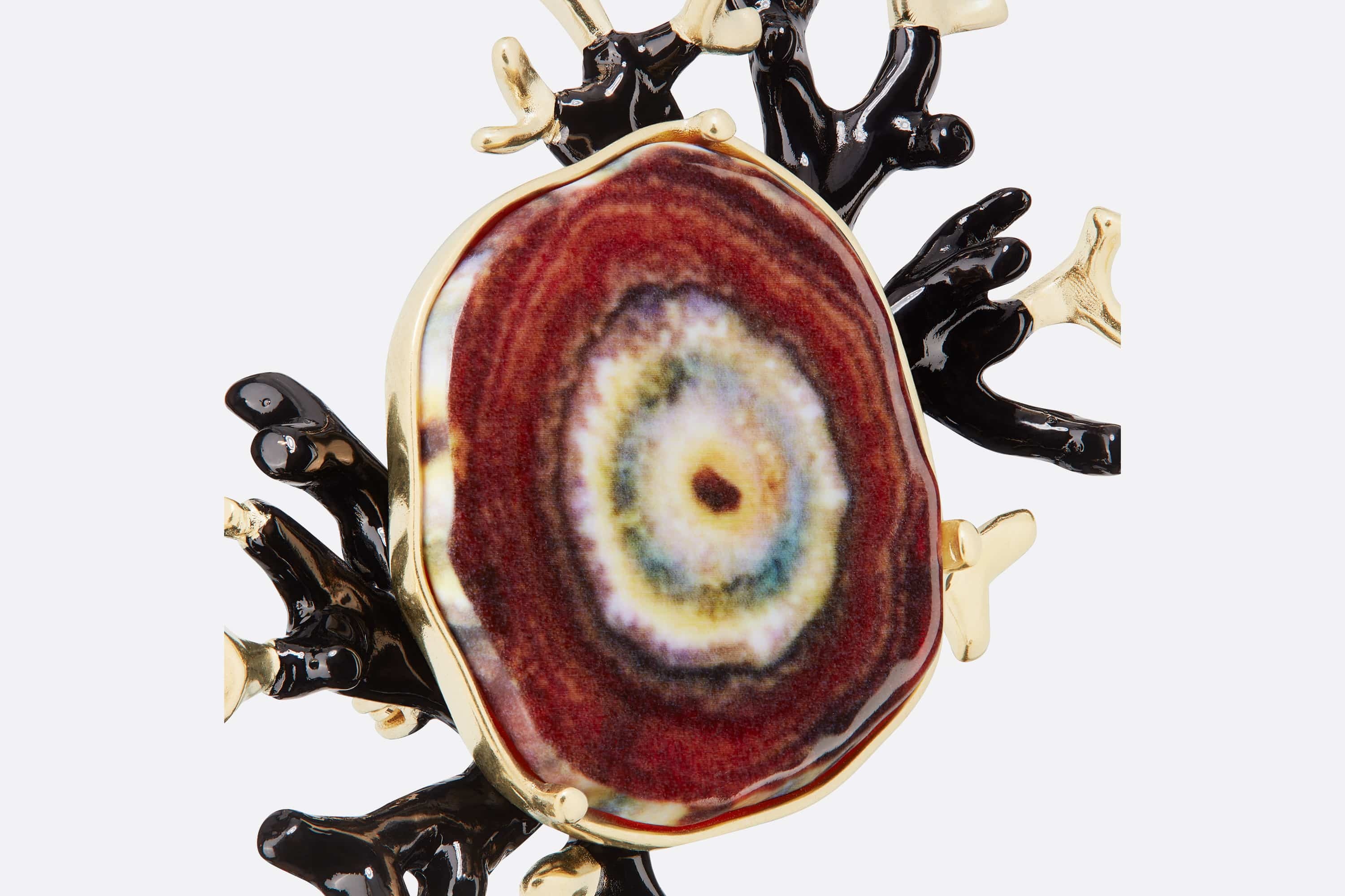 Coral Brooch - 3