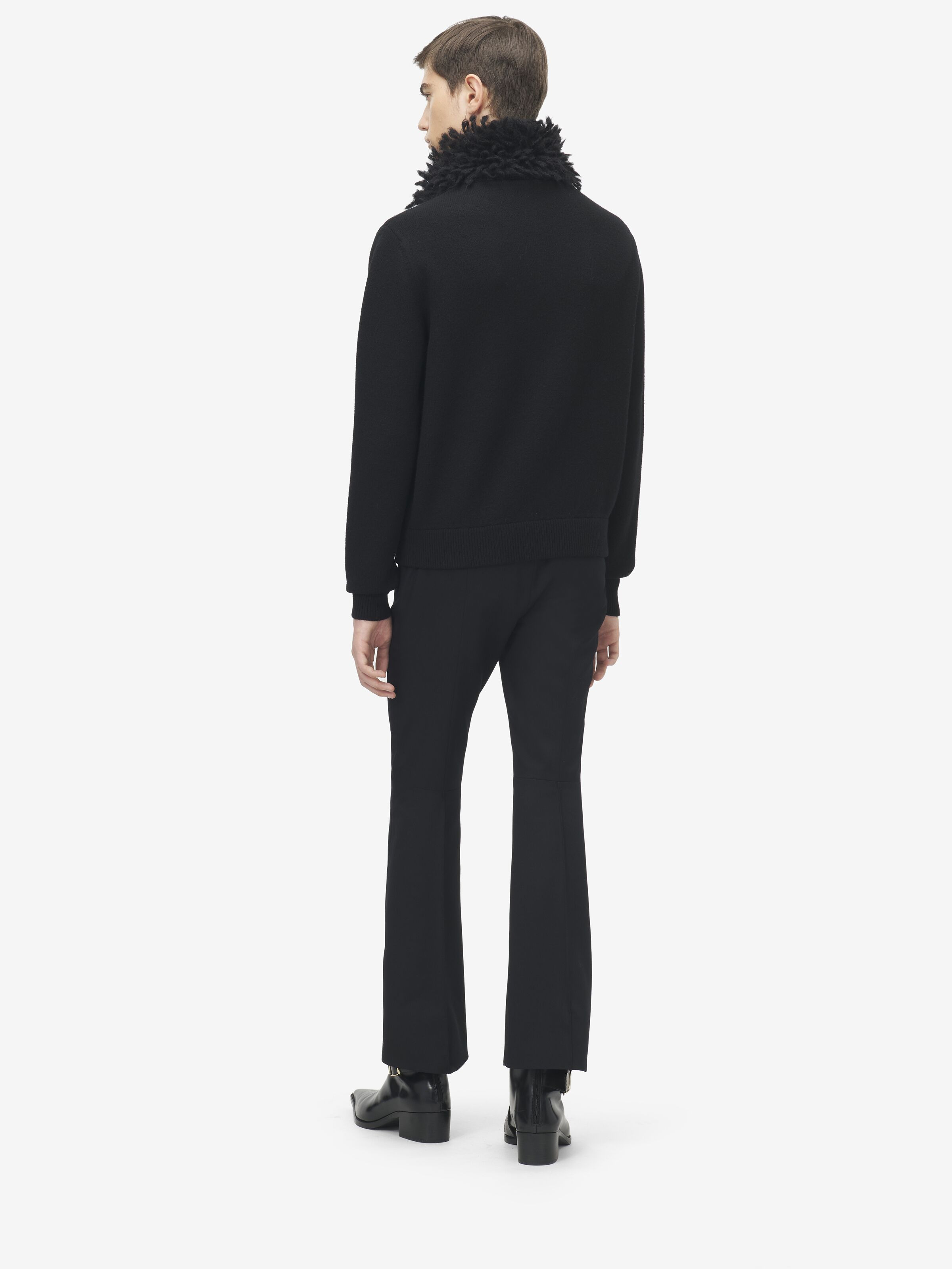 Fringed Collar Jumper - 5
