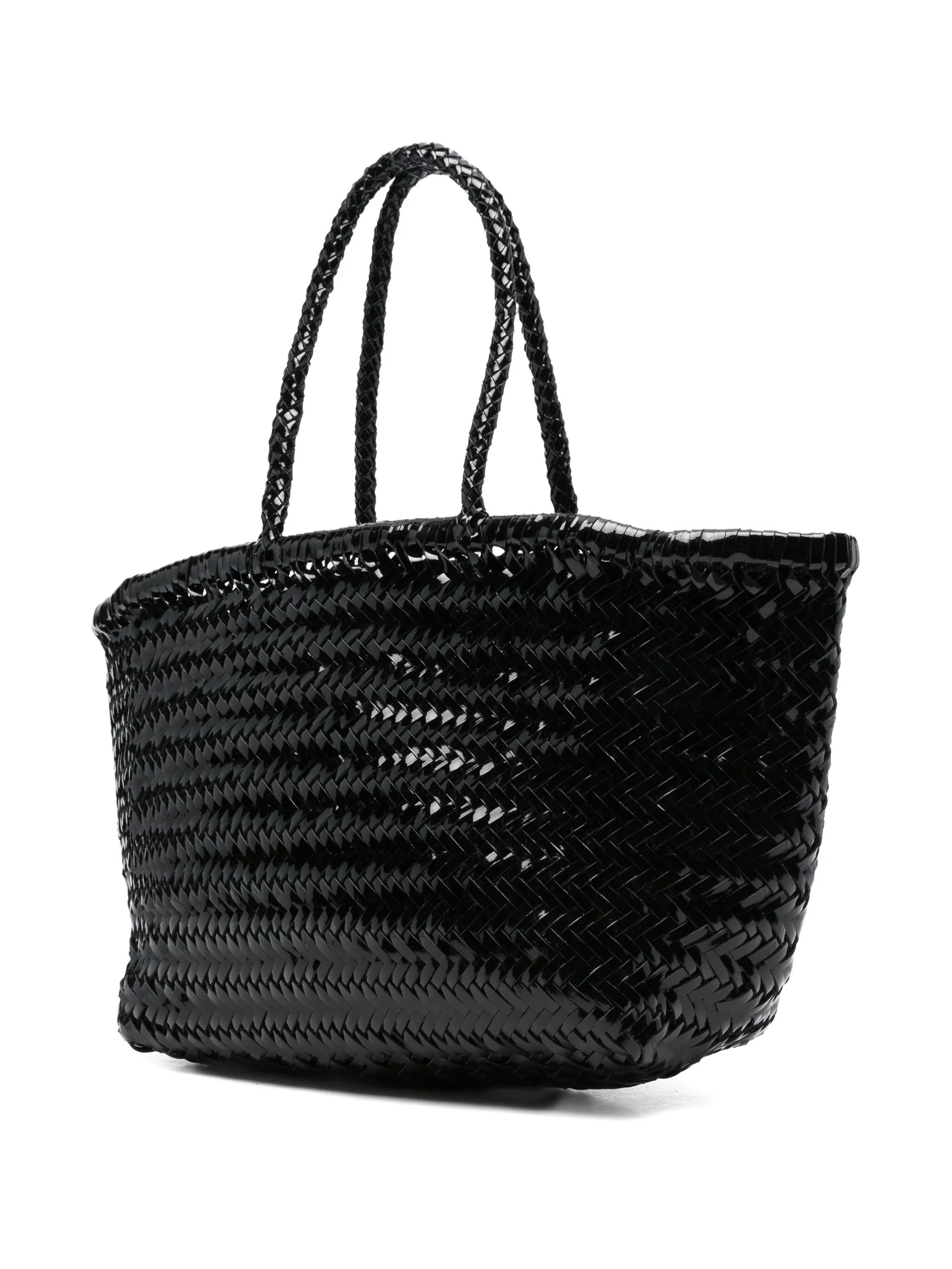 Dragon Diffusion Triple Jump Woven-leather Tote Bag - 4