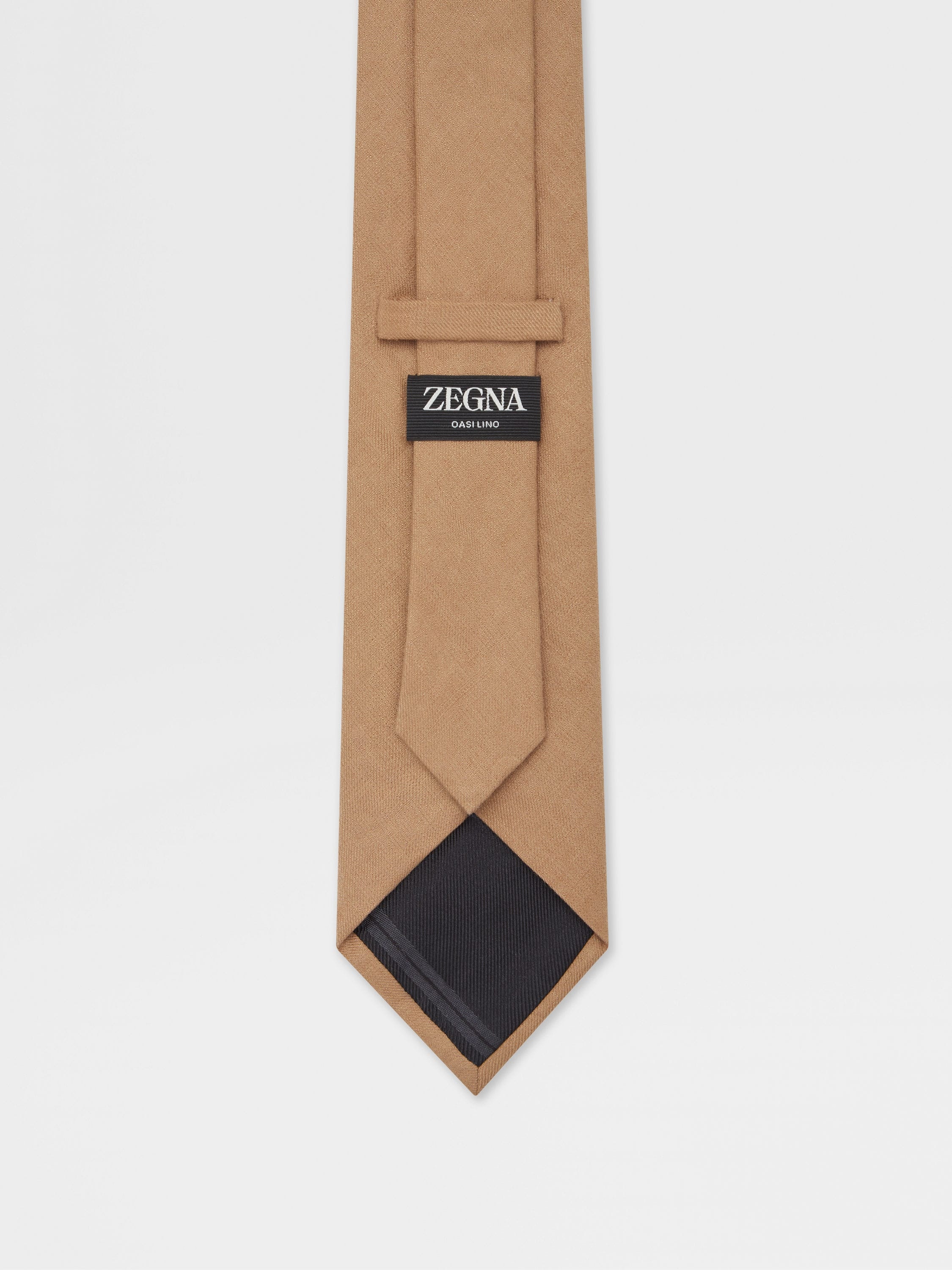 LIGHT BROWN OASI LINO TIE - 3