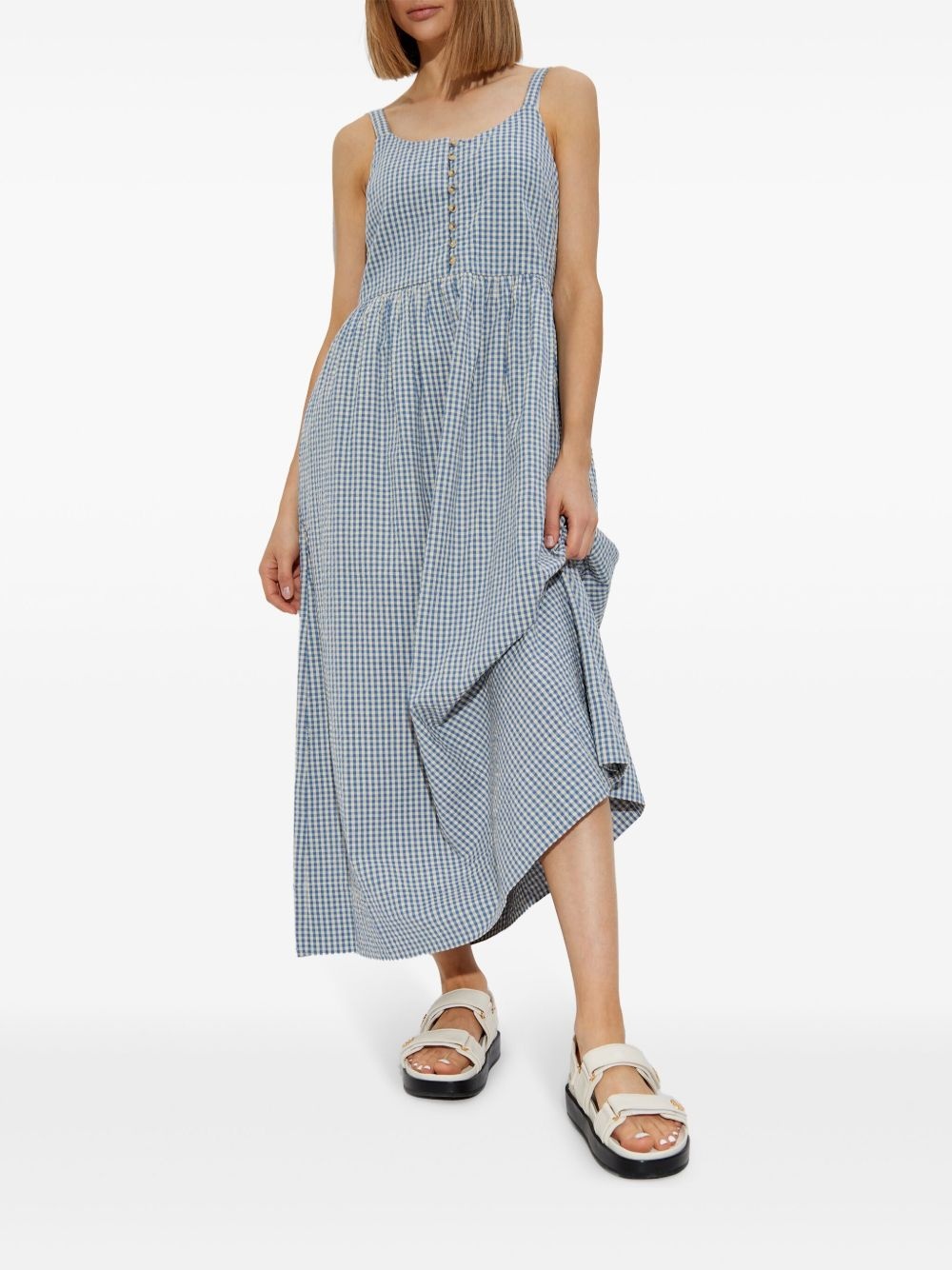 flared maxi dress - 2