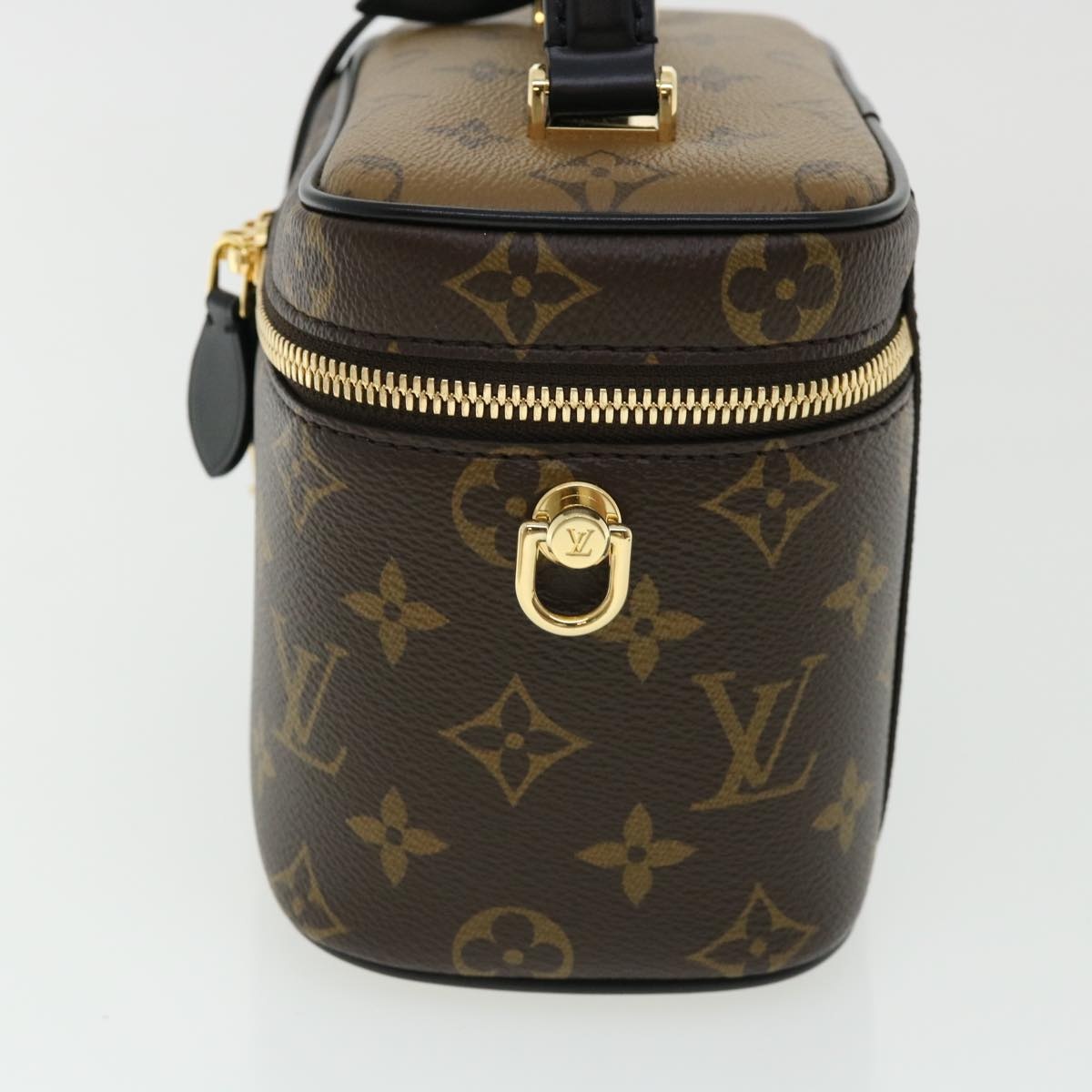 LOUIS VUITTON Monogram Reverse Vanity Nvpm Hand Bag M45165 - 3