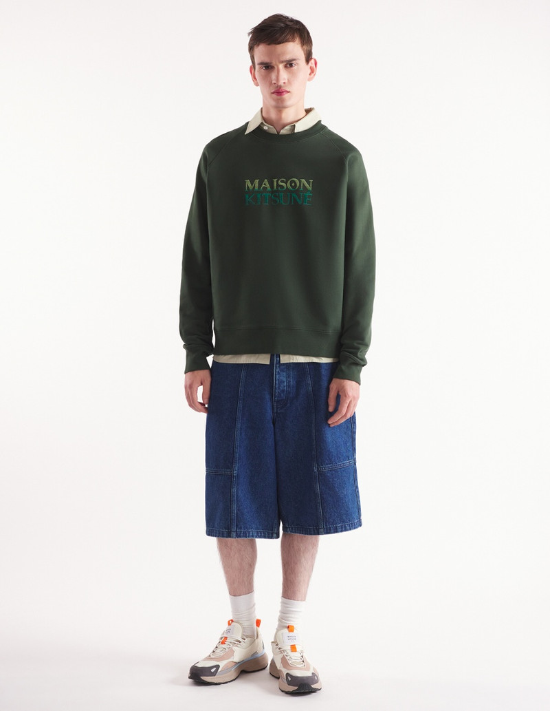 Maison Kitsuné GRADIENT MAISON KITSUNE OVERSIZE SWEATSHIRT outlook