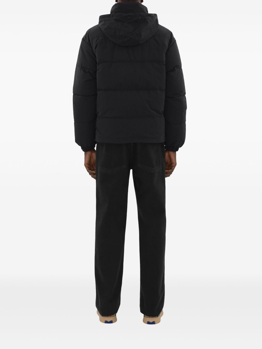 Reversible Check puffer jacket - 5