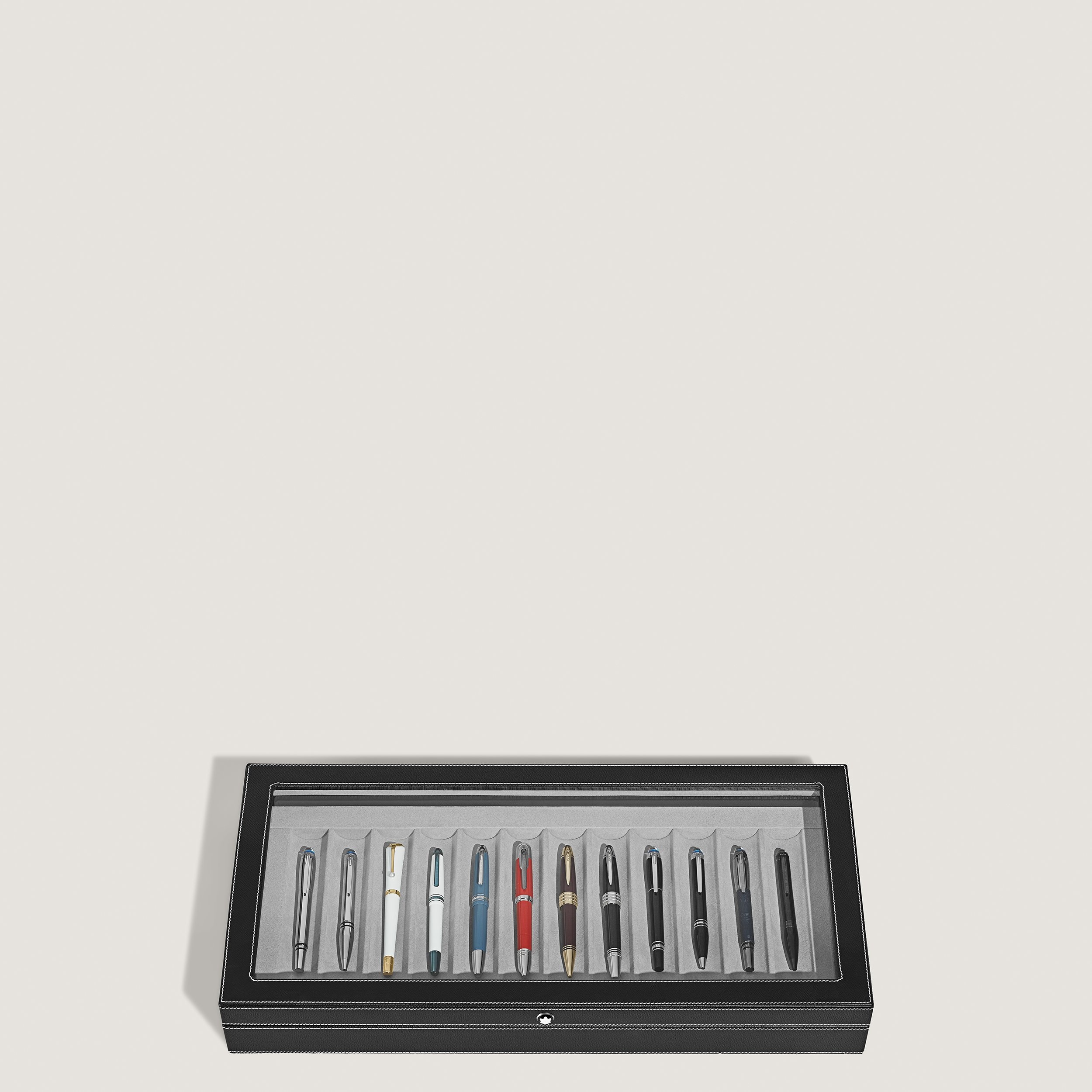 Collector Box for 12 Writing Instruments in Lacquered Wood - 2