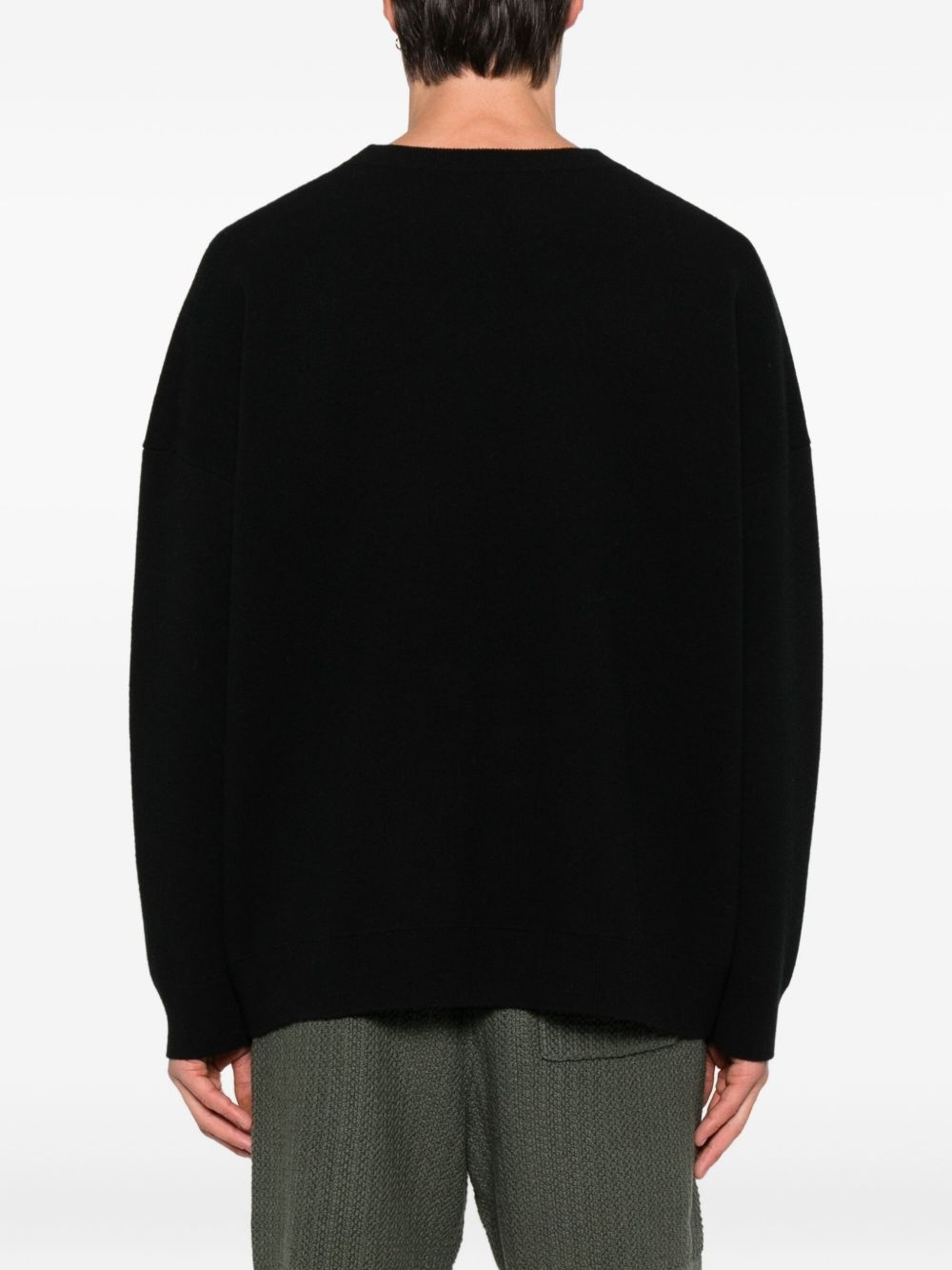 cotton-blend sweatshirt - 4