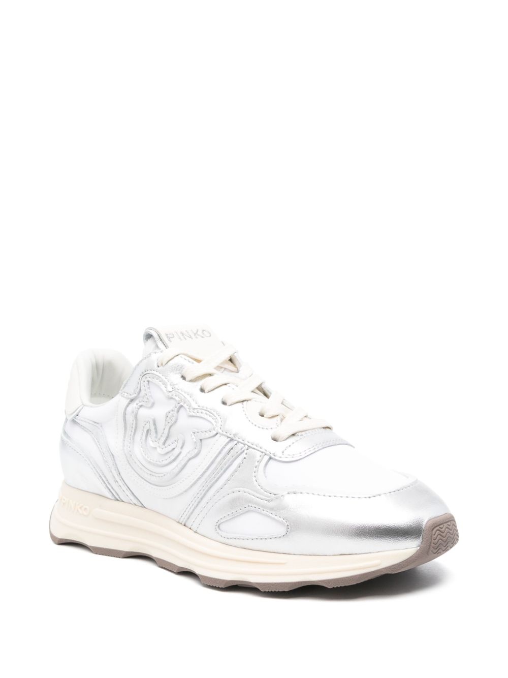 Love Birds-motif sneakers - 2