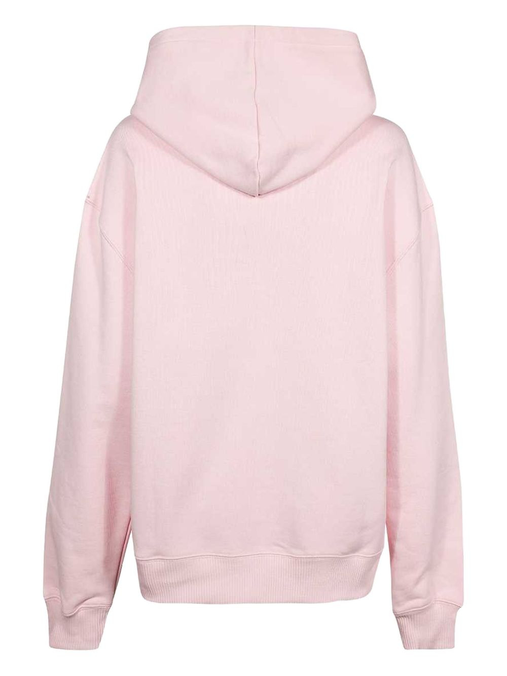 crocodile-print cotton hoodie - 2