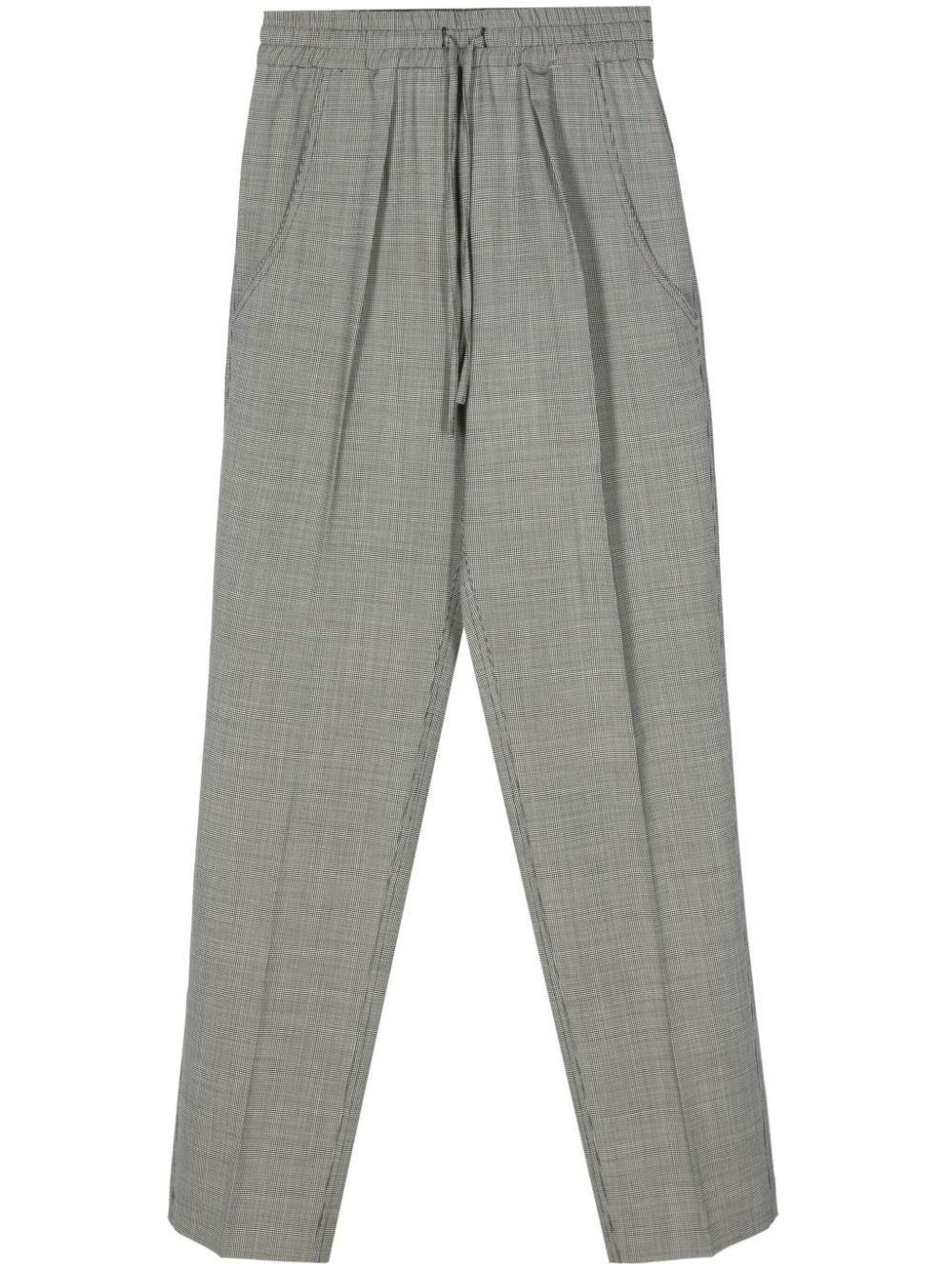 Liska houndstooth tapered trousers - 1