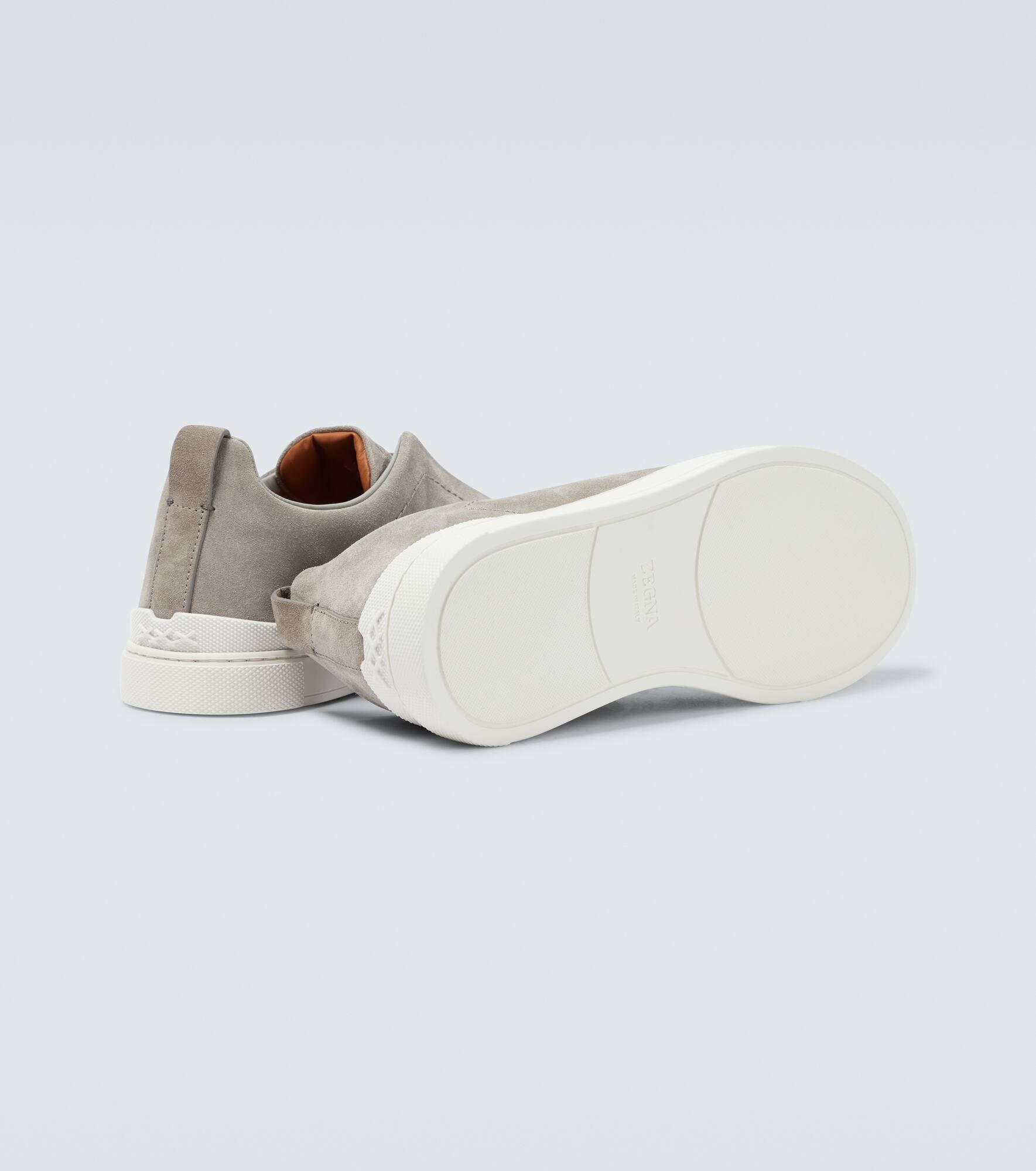 Triple Stitch suede sneakers - 7
