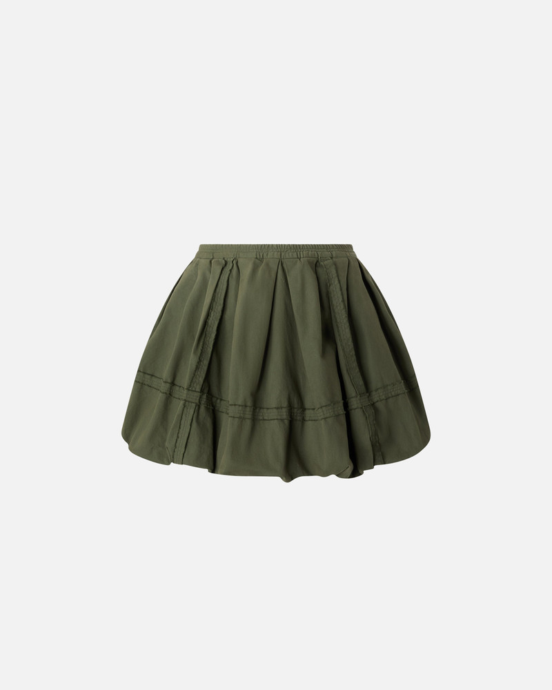 BALLOON MINI SKIRT IN COTTON 1