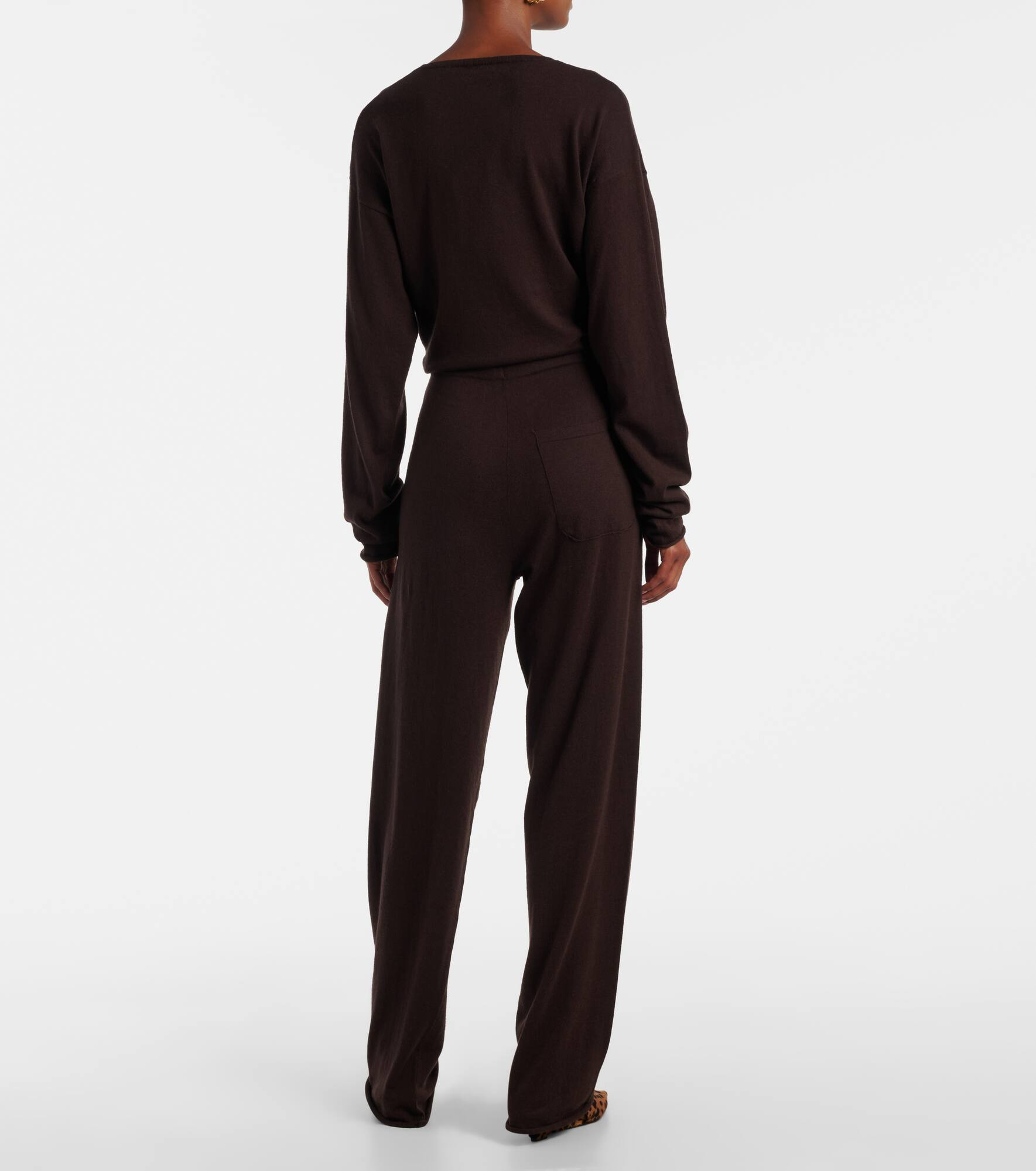 N°353 Relax cotton-blend straight pants - 3