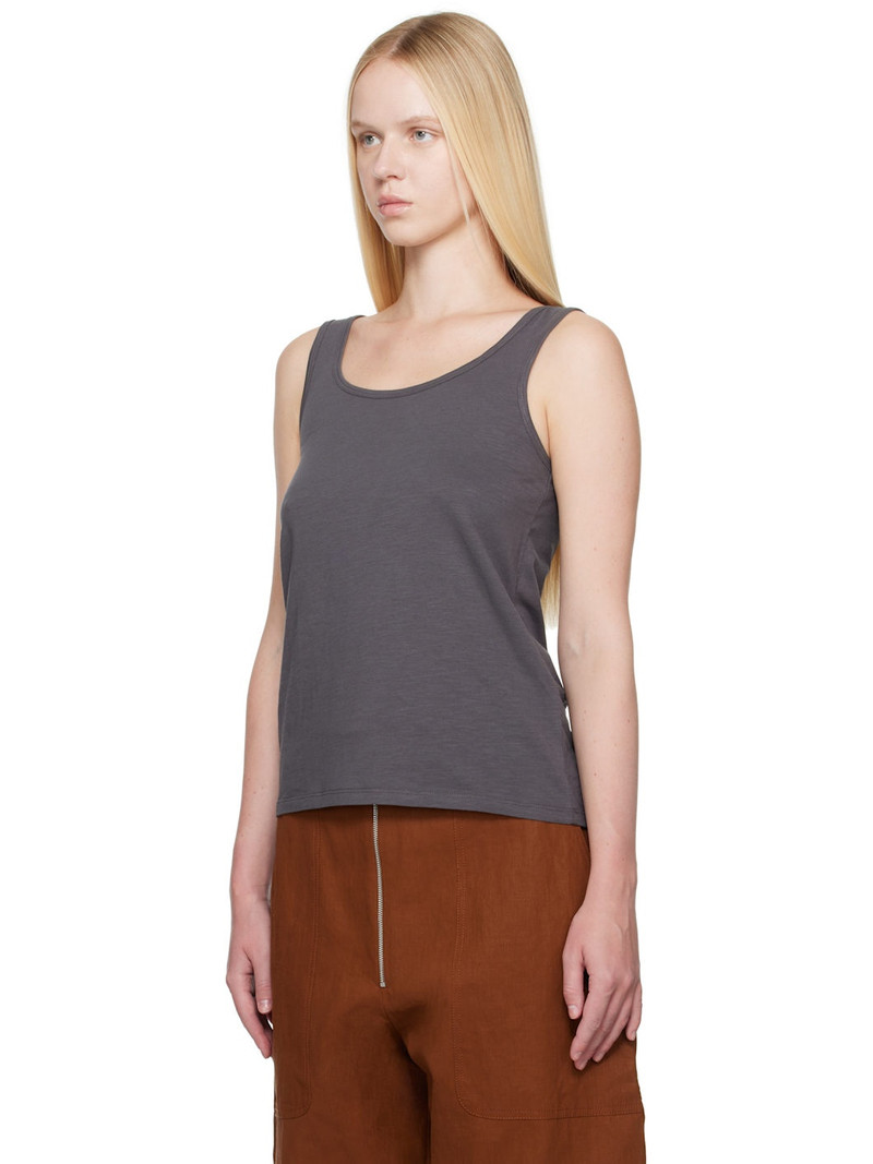 Studio Nicholson Gray Rist Jersey Tank Top outlook