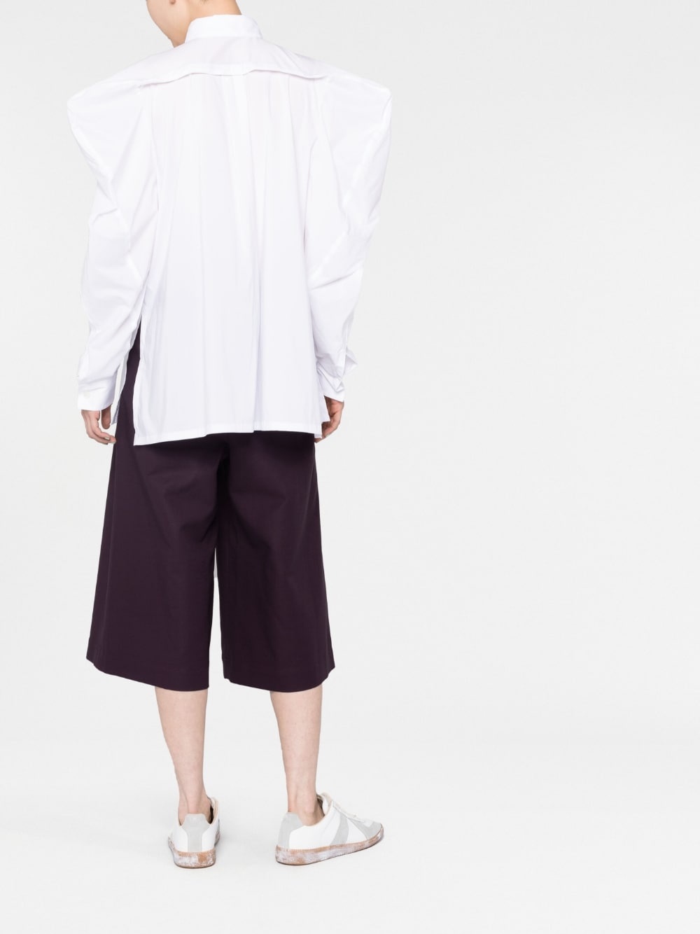 long sleeve button-fastening shirt - 6
