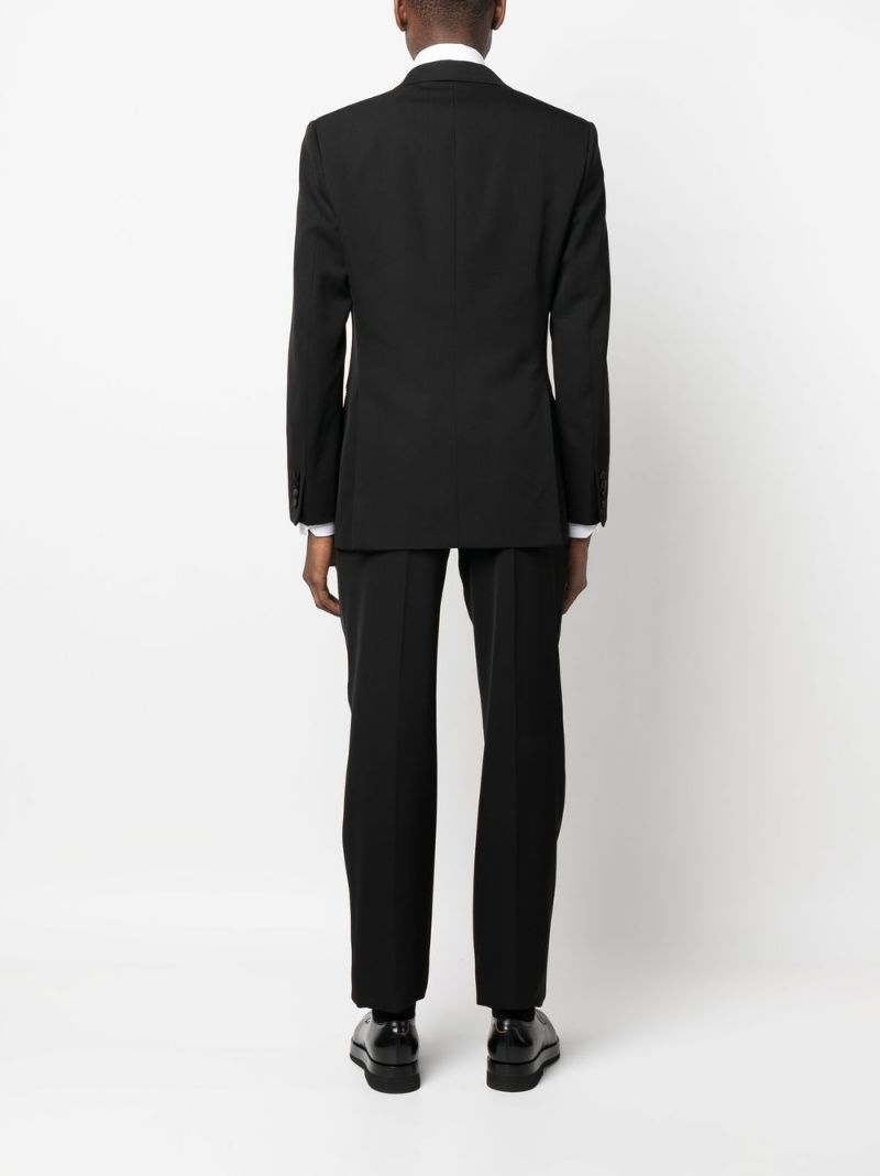 peak-lapels single-breasted suit - 4