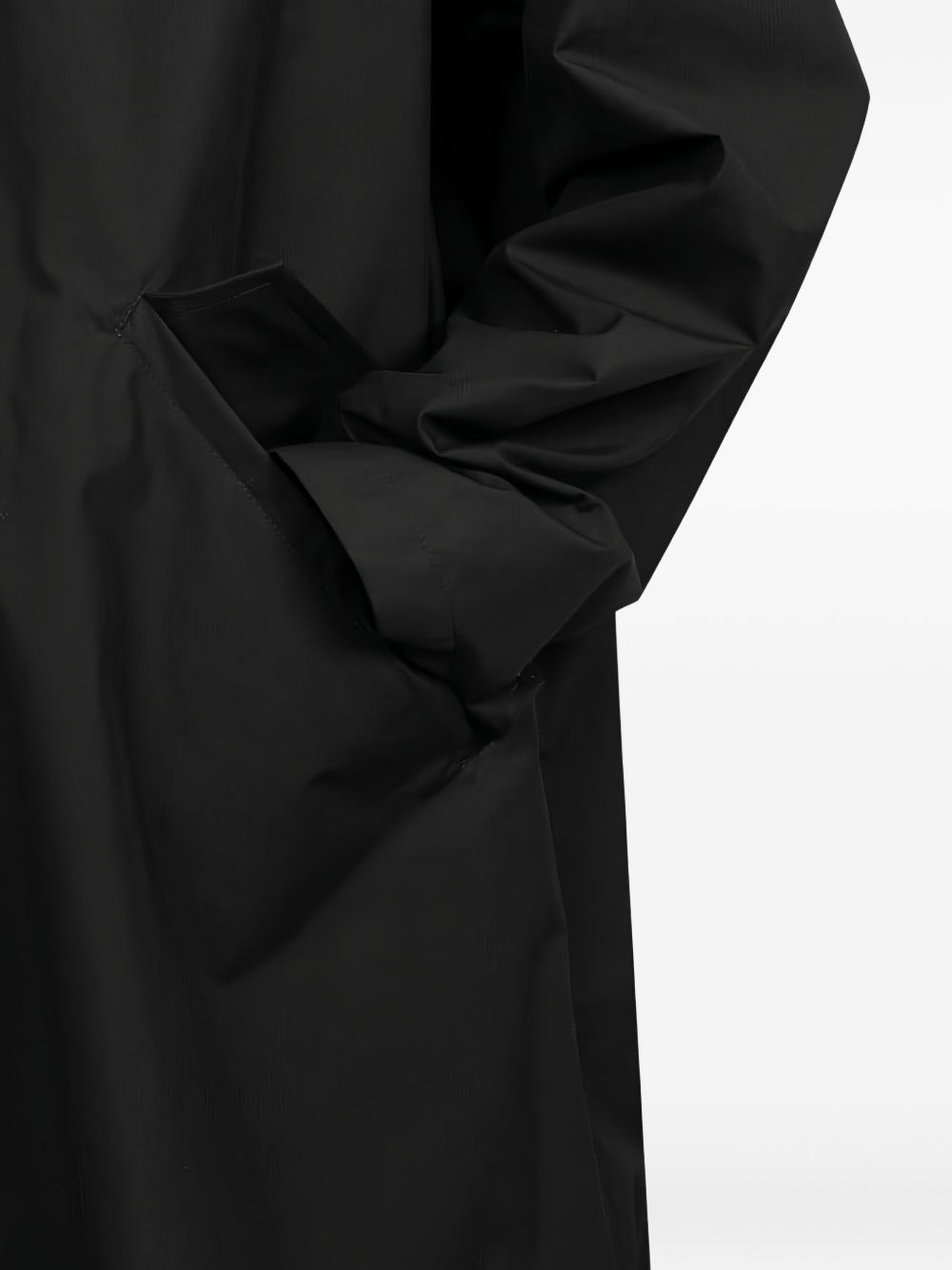 logo-print hooded raincoat - 5