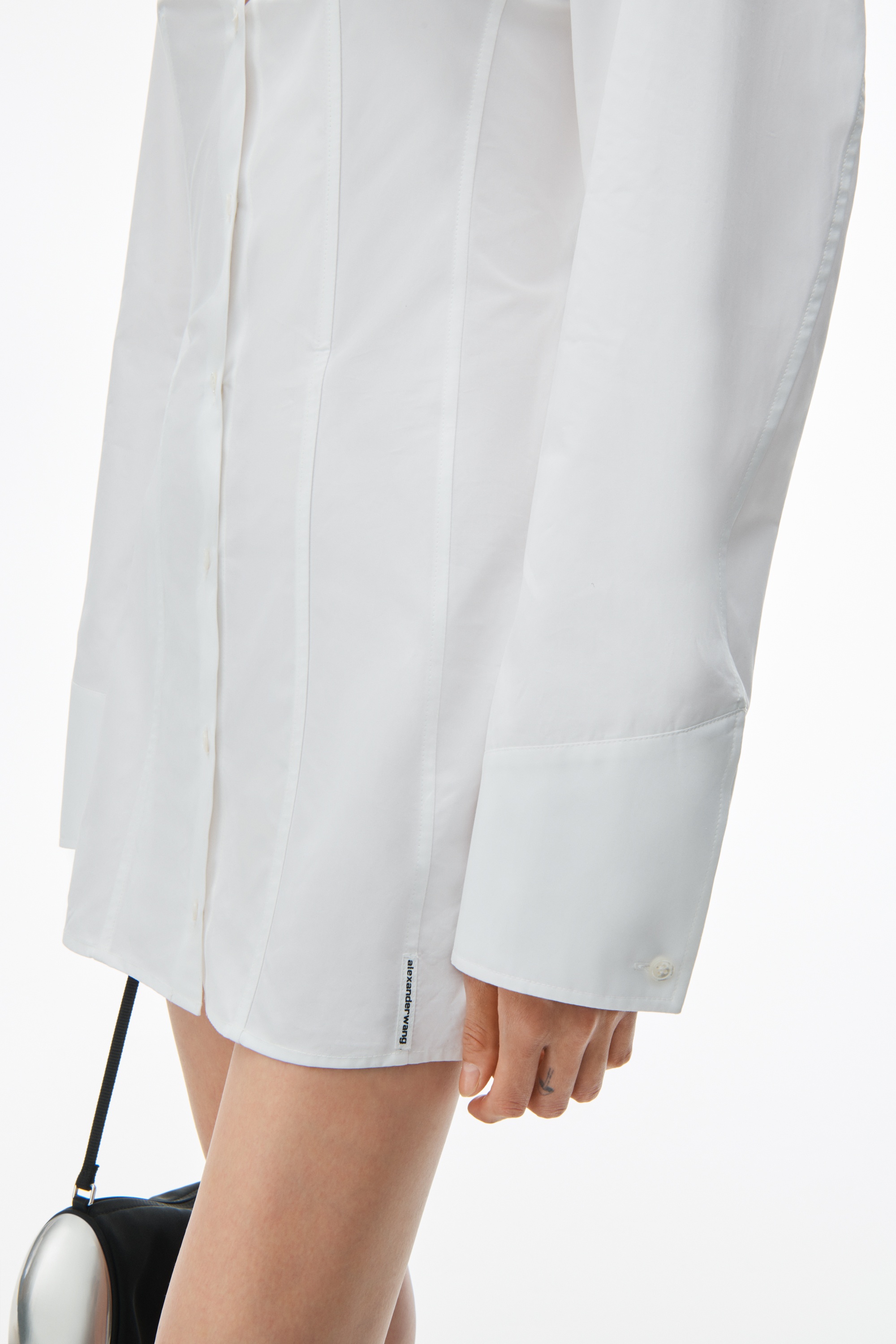 Mini Shirtdress In Organic Cotton - 3