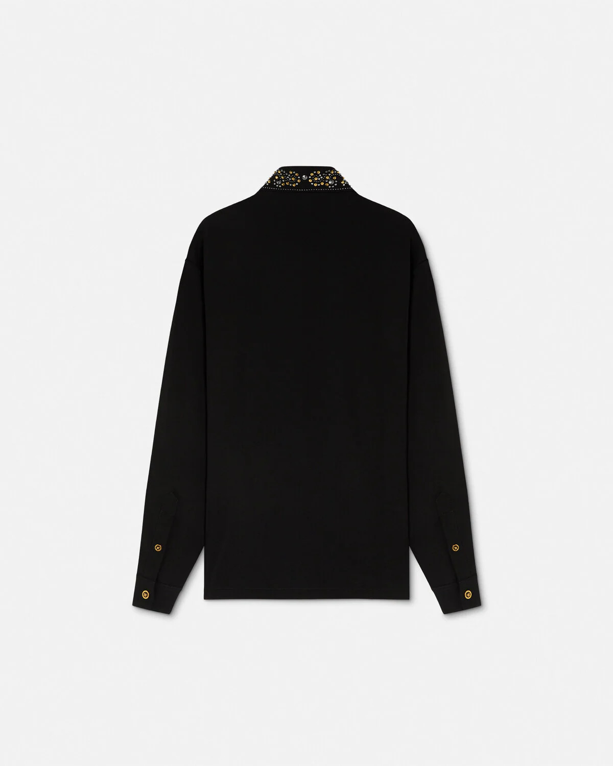 Studded Wool Overshirt - 3