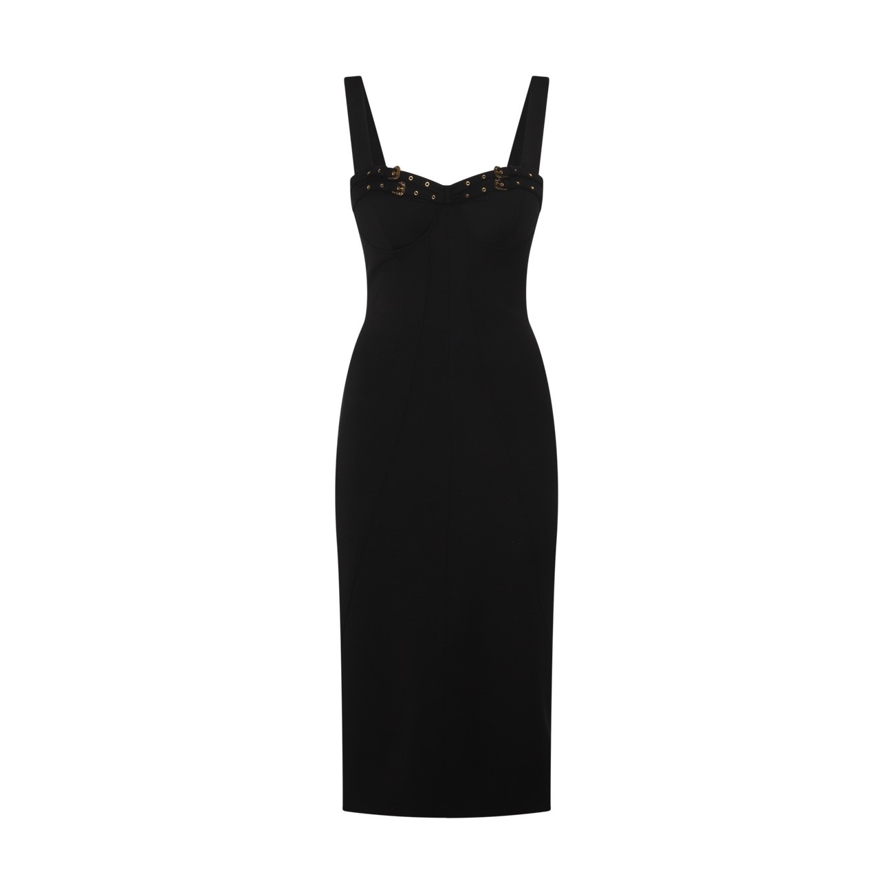 black midi dress - 1