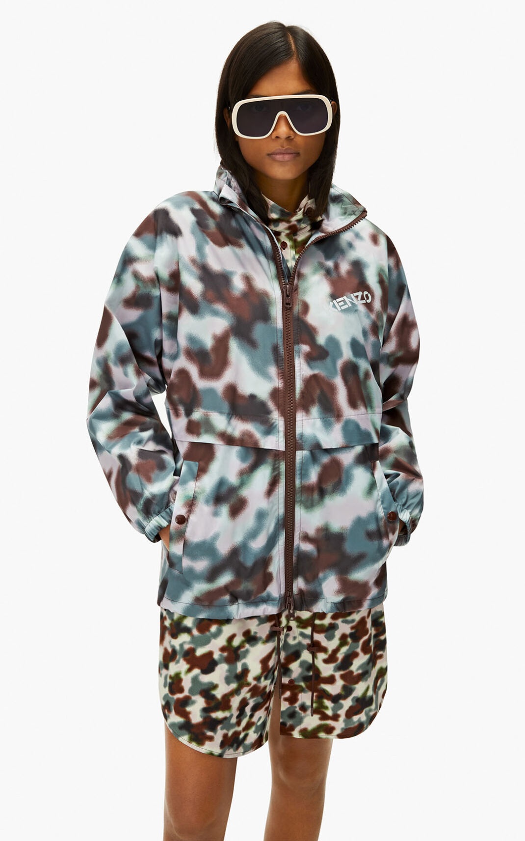 'Cloud Camo' windbreaker jacket - 2