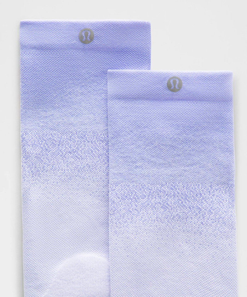 lululemon Unisex Power Stride Crew Socks Ombre *Updated outlook