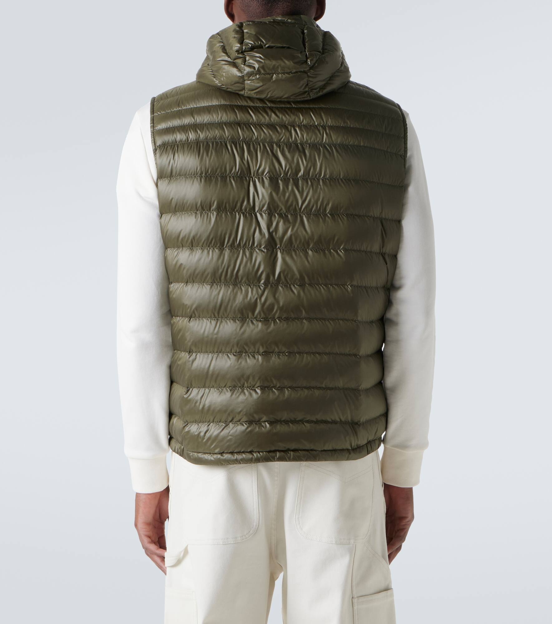 Quilted down vest - 4
