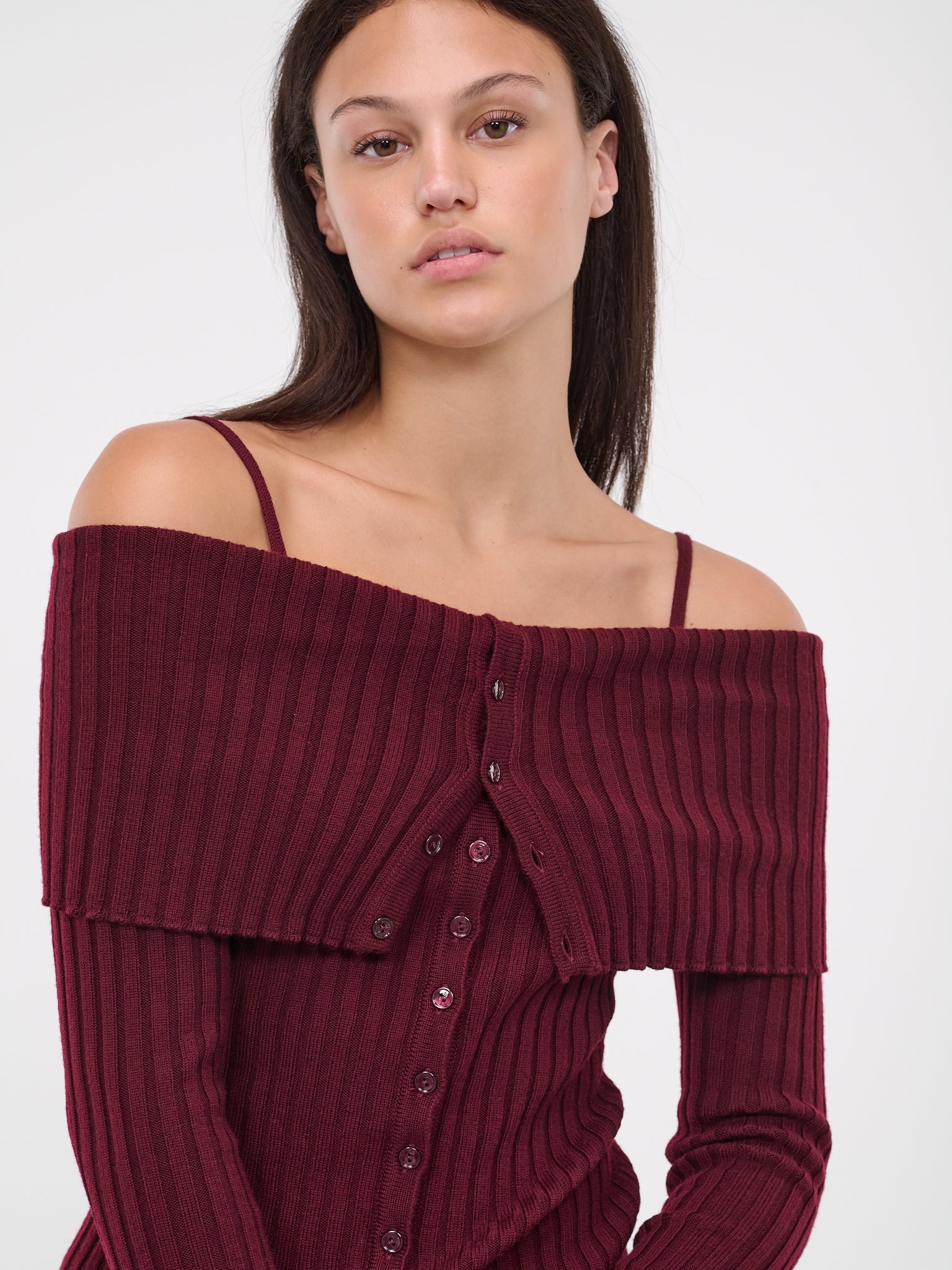 Off-Shoulder Sweater - 4