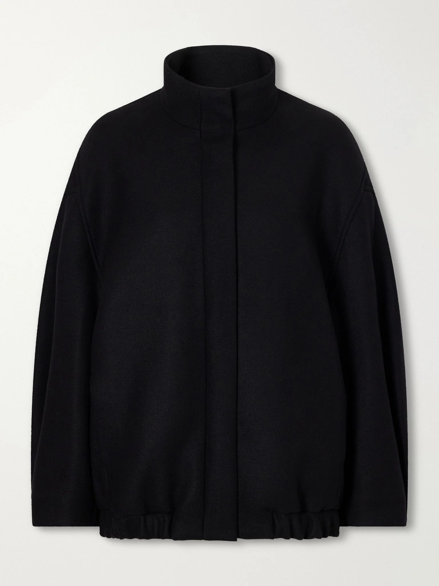 Wool-twill jacket Black - 1