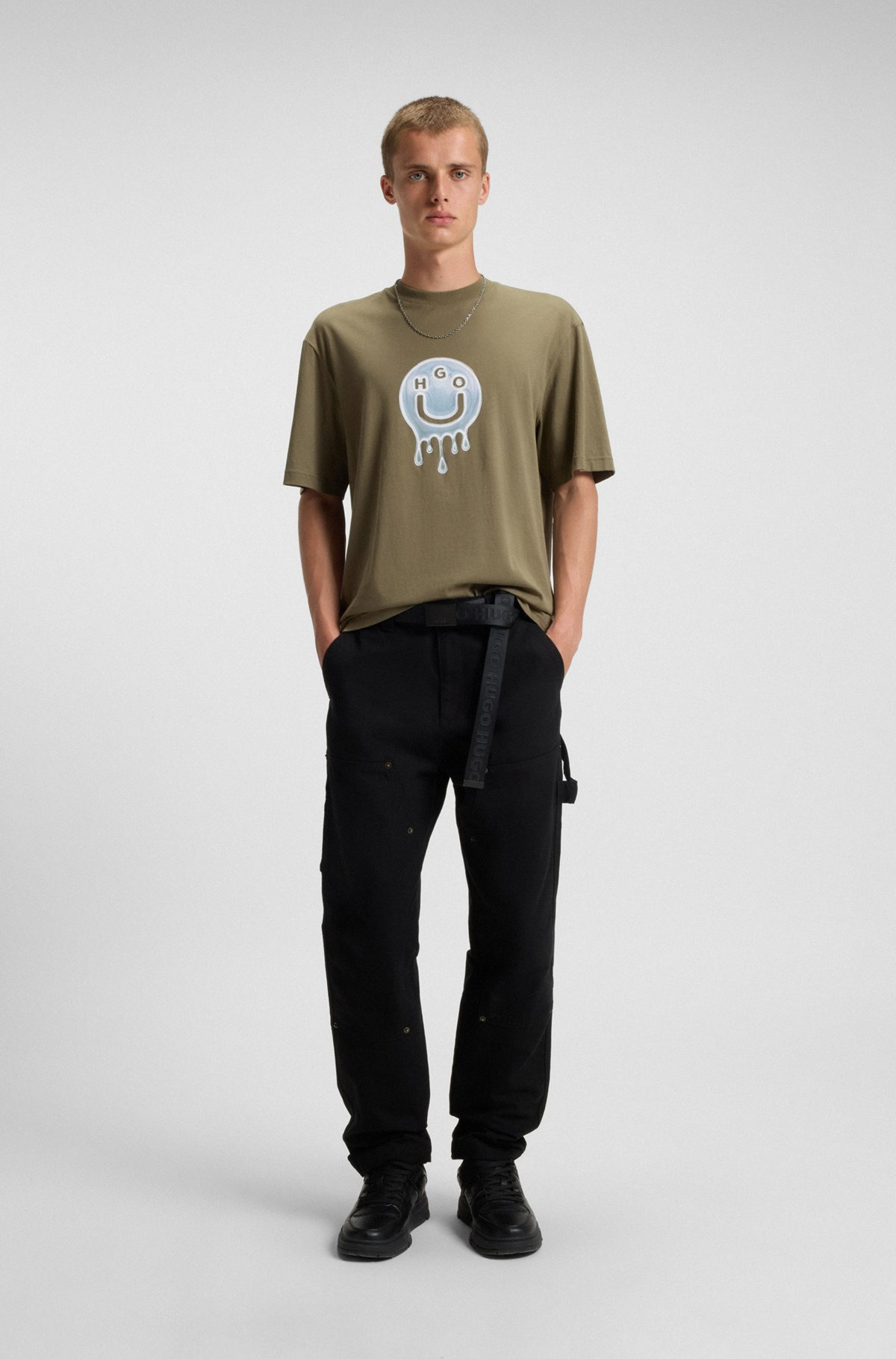 ALL-GENDER COTTON-JERSEY T-SHIRT WITH GRAPHIC PRINT - 4