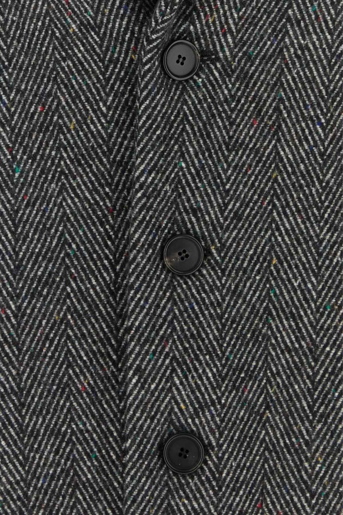 Embroidered wool blend coat - 3