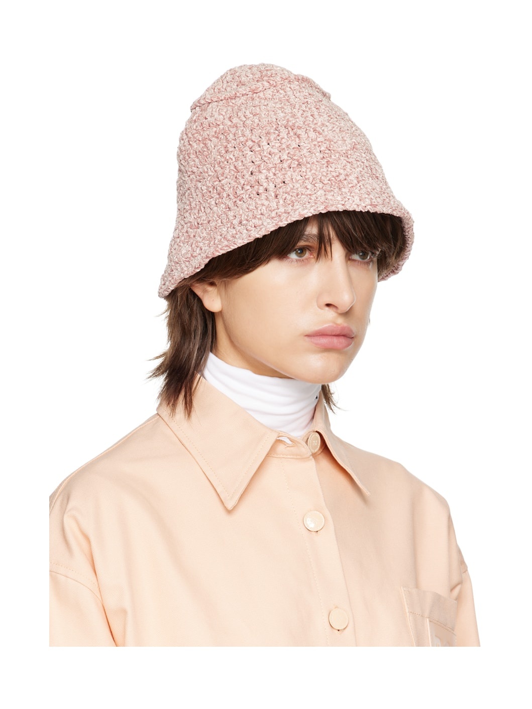 Pink Robbie Bucket Hat - 2