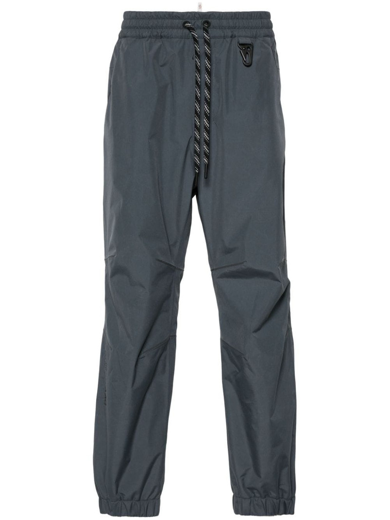 logo-embossed track pants 1