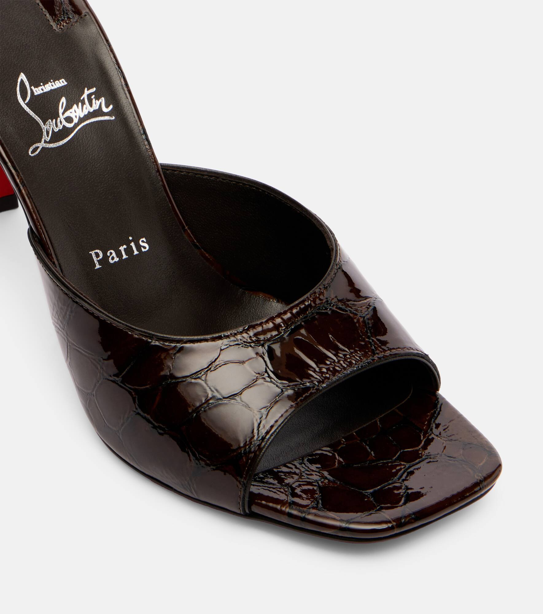 Condora 85 patent leather mules - 5