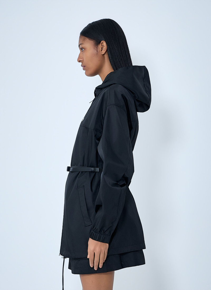 Re-Nylon Hooded Belted Anorak Jacket 3